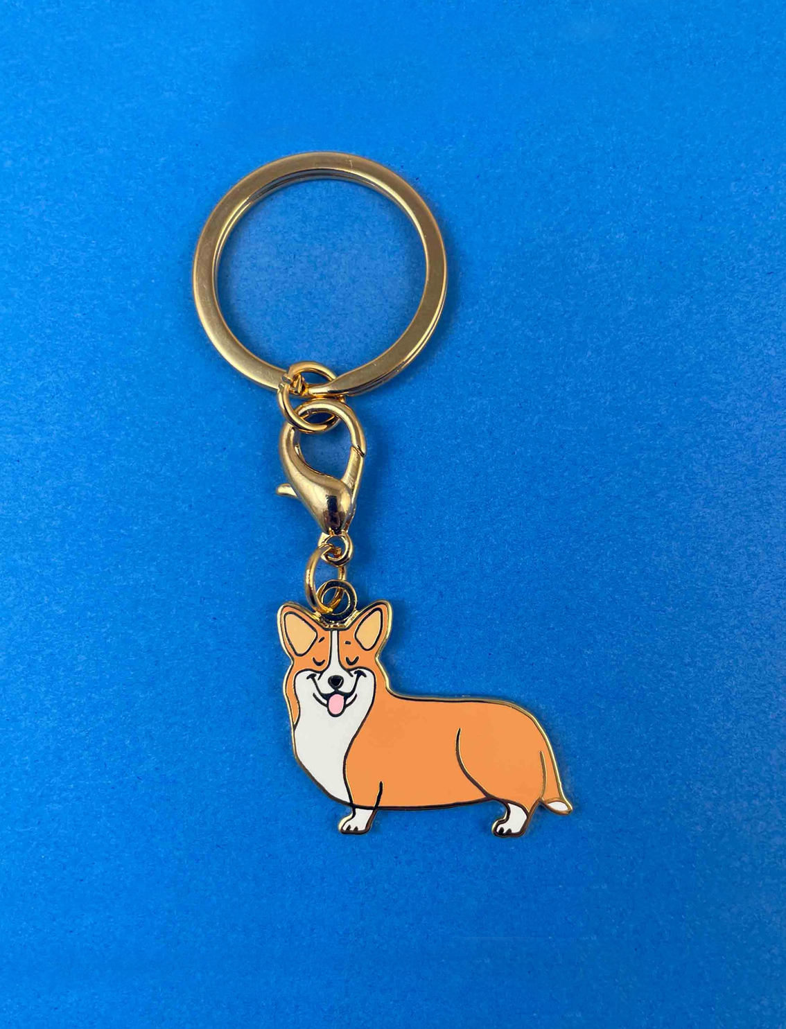 מחזיק מפתחות Corgi Dog