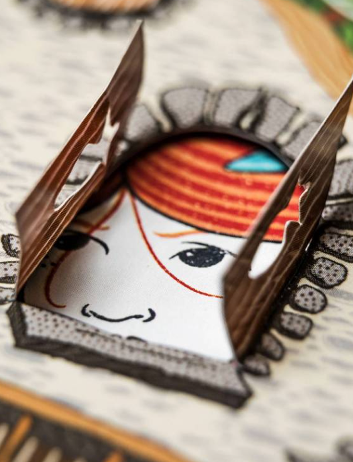 חוויות אליס בארץ הפלאות: מאויר עם אלמנטים אינטראקטיביים