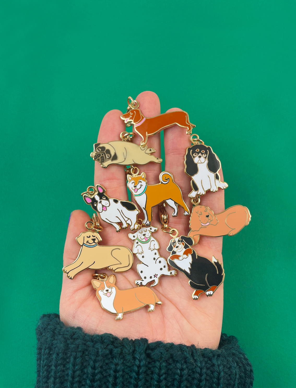 מחזיק מפתחות Pug Dog