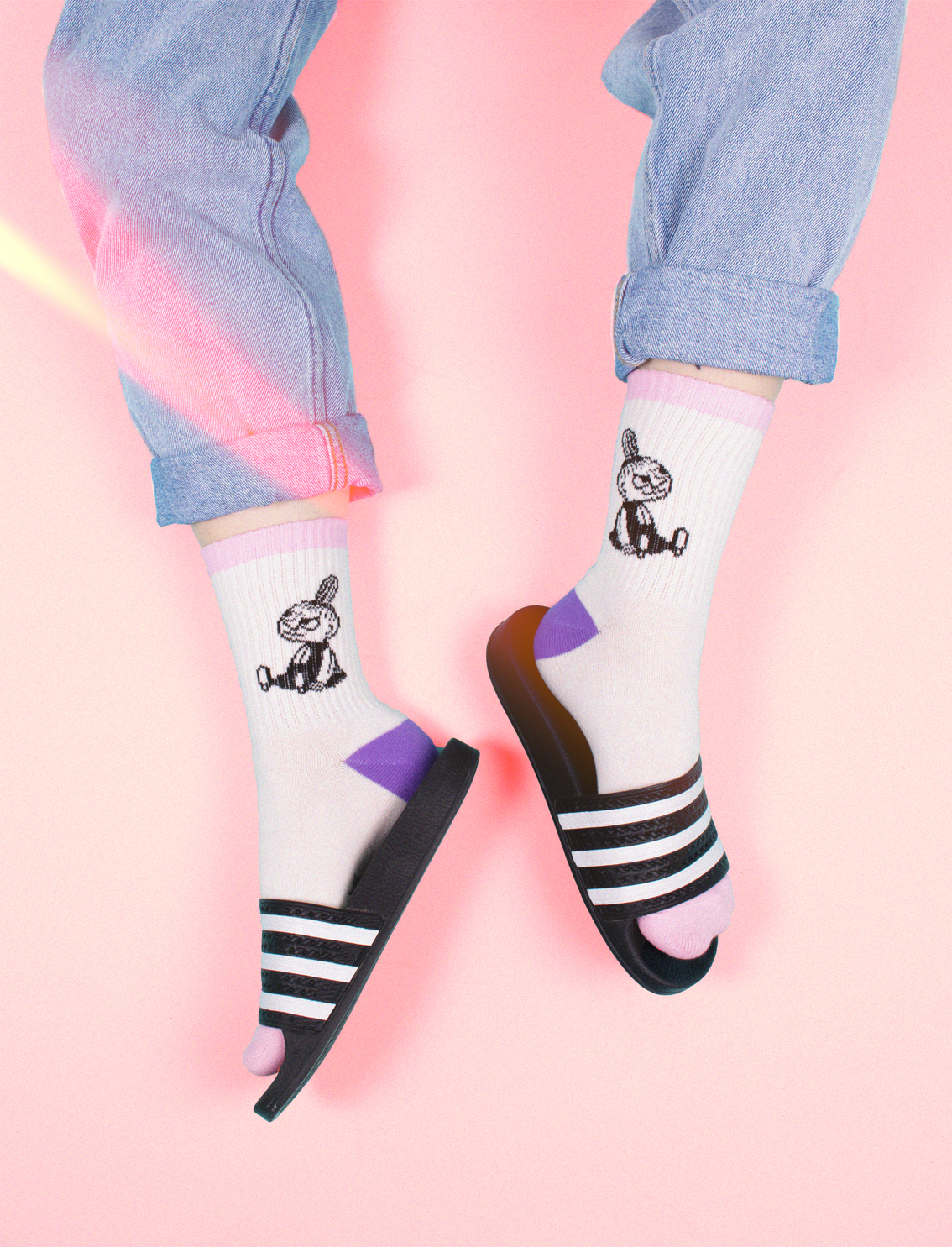 Moomin Woman Cotton Socks Retro Little May