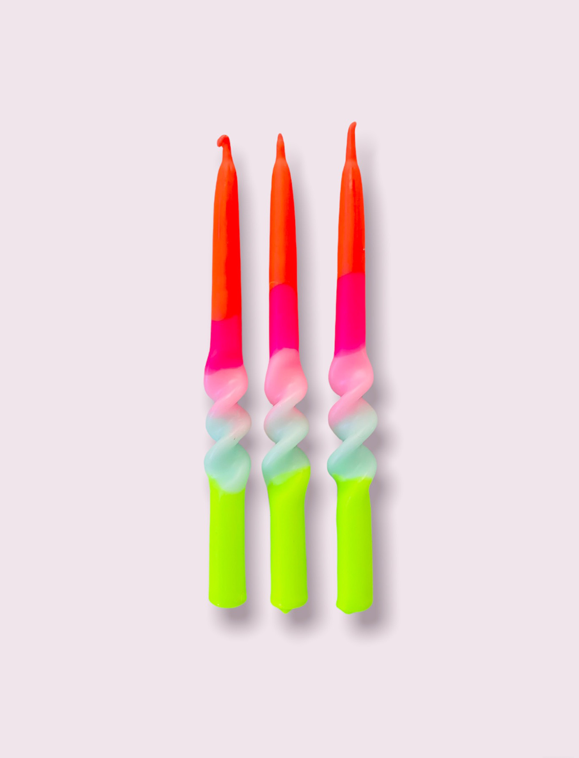 סט 3 נרות Lollipop flowers