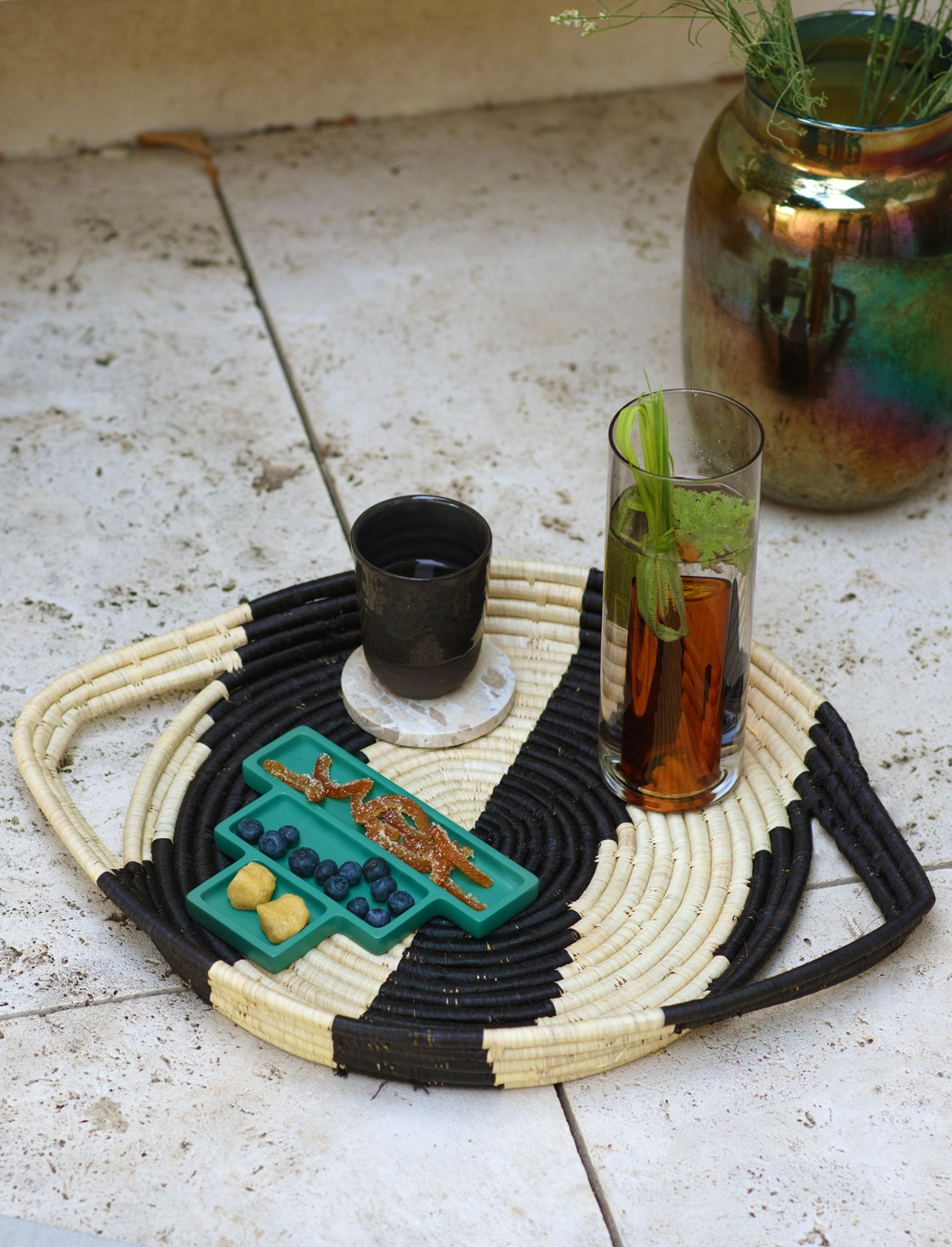 סט תחתיות Marble