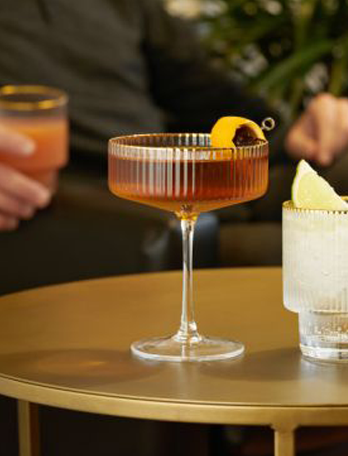 סט 2 כוסות קריסטל Meridian Coupe