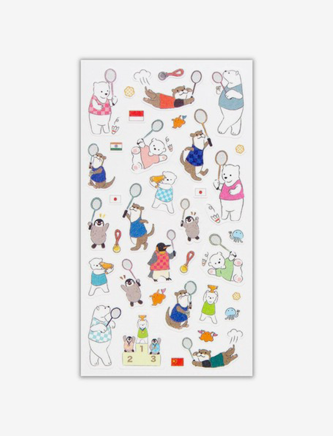 Minton Sport מדבקות