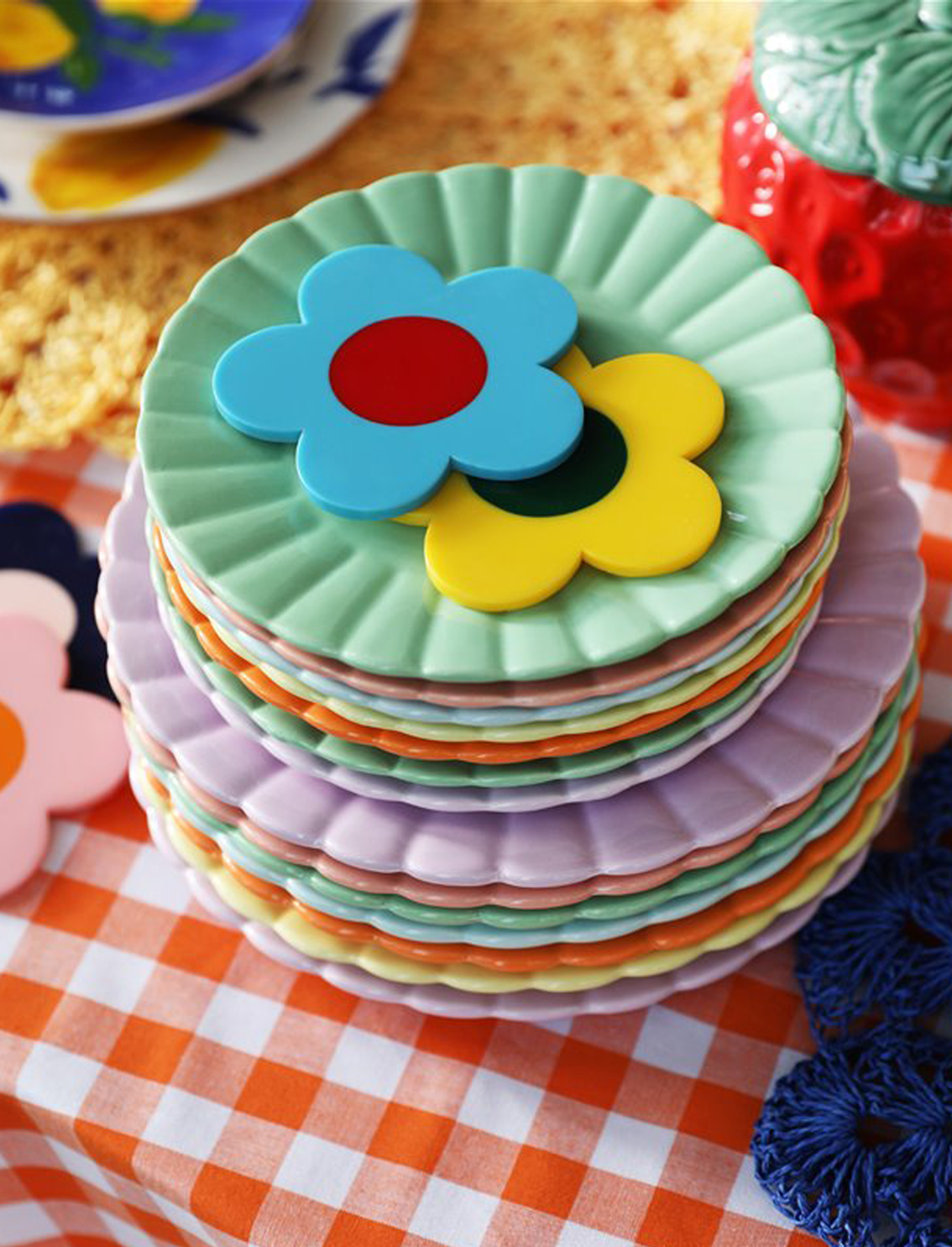 Almost Perfect - סט 4 תחתיות Daisy Multi