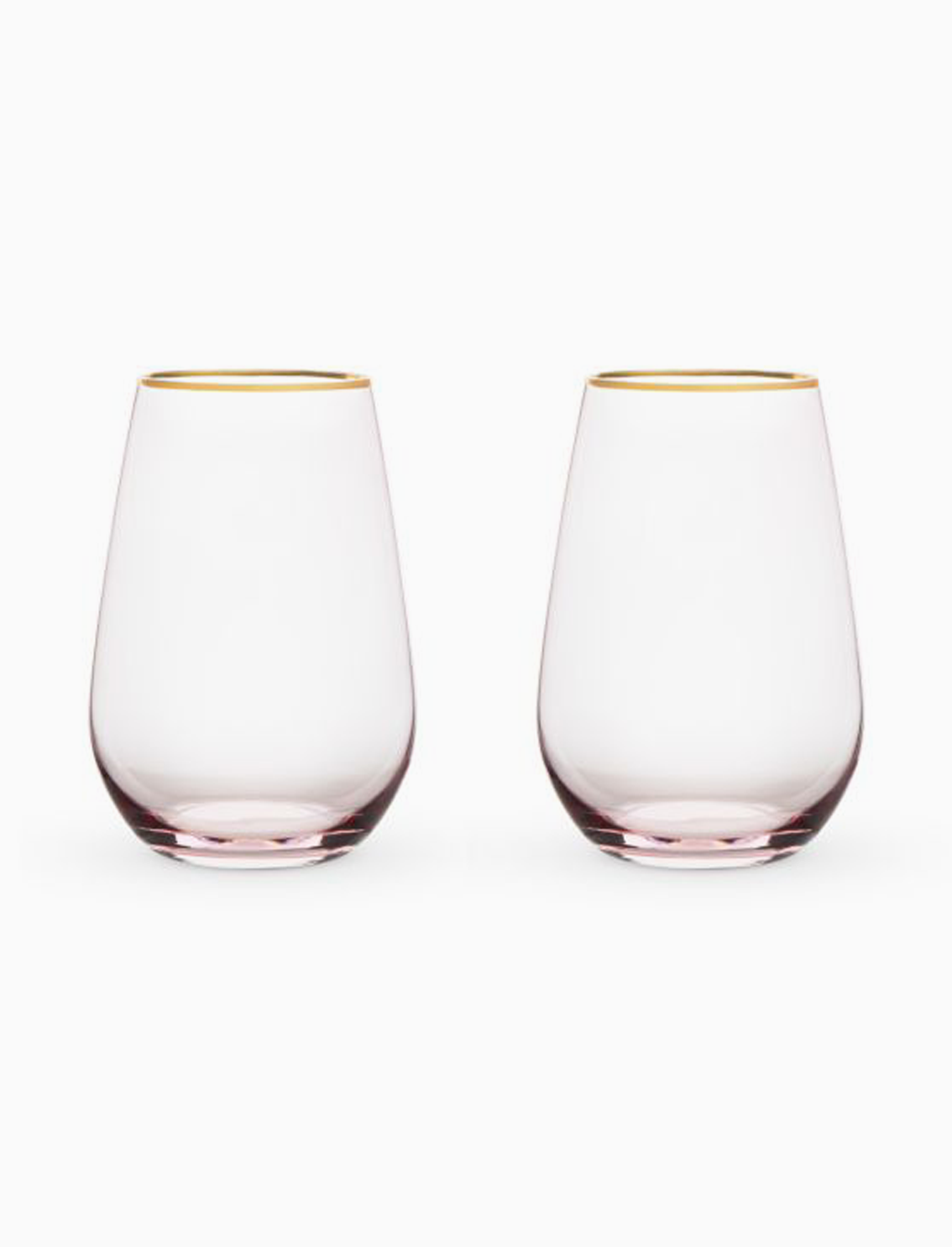 סט כוסות יין ללא רגל מקריסטל ROSE