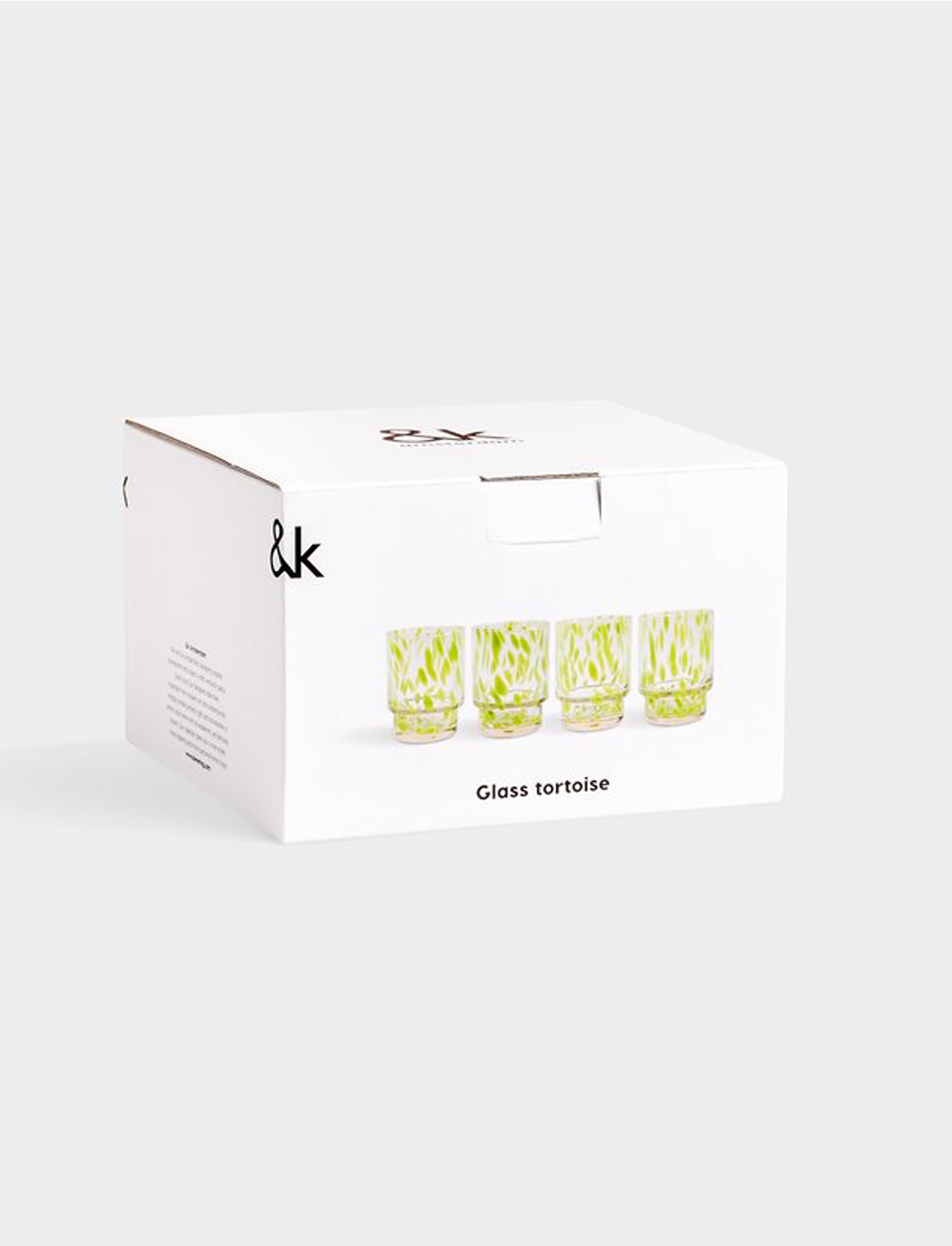 Almost Perfect - סט 4 כוסות Tortoise Green