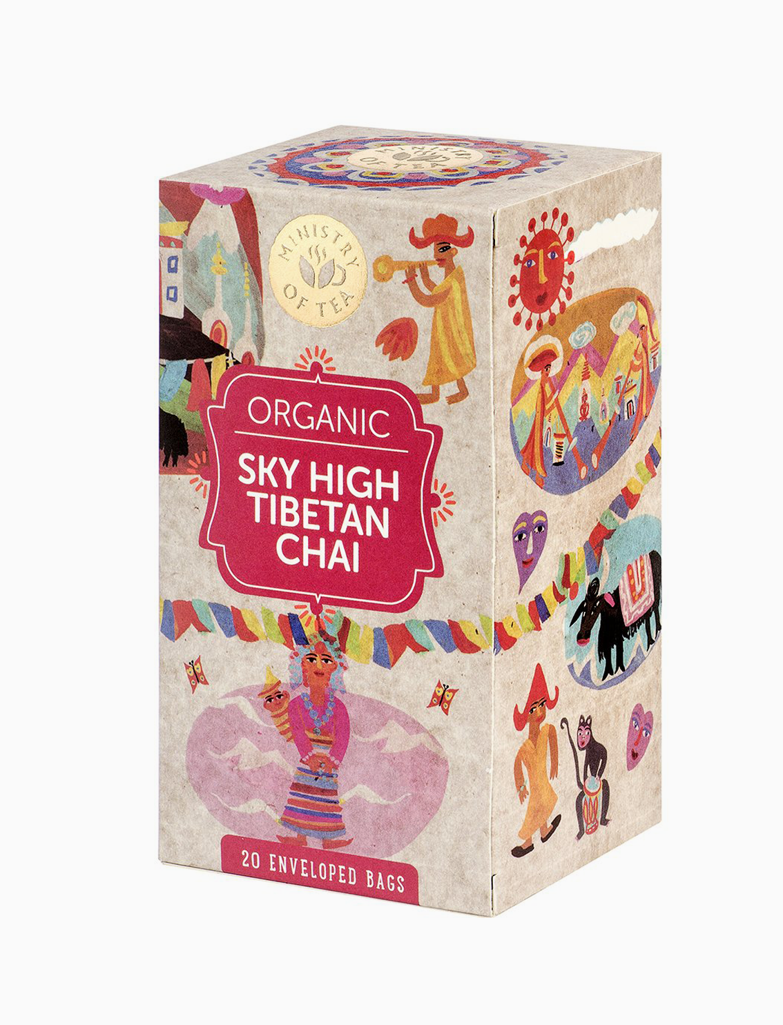 שקיות תה Organic Sky High Tibetan Chai