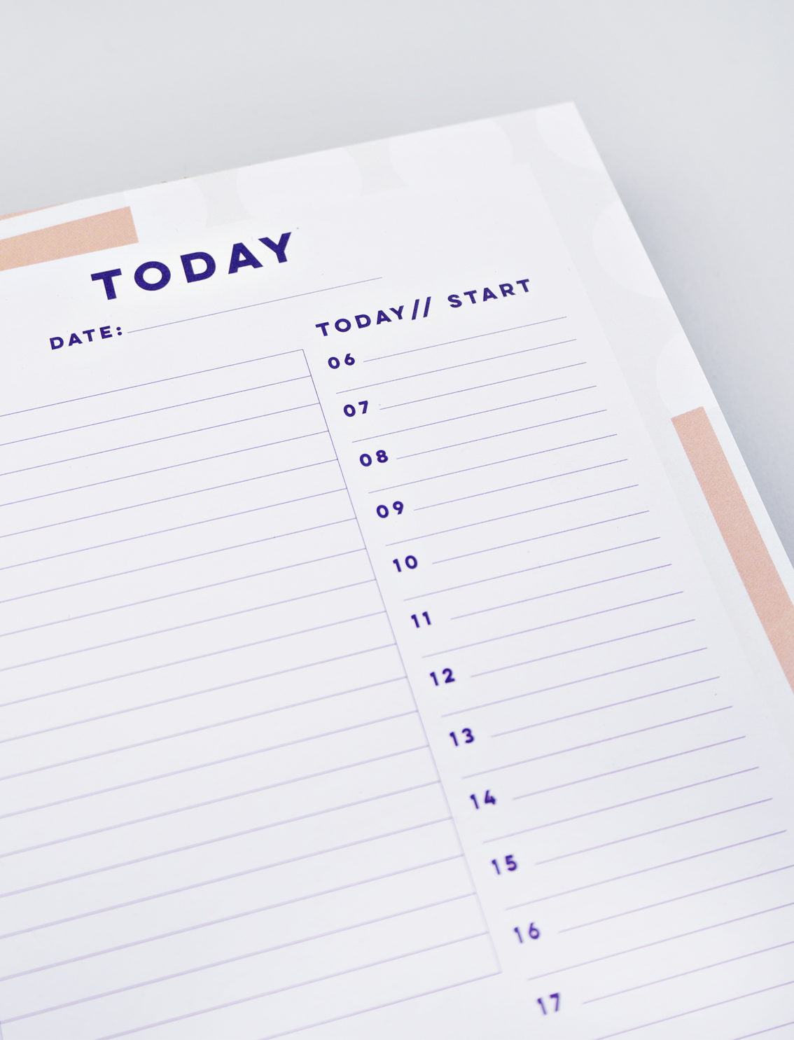 נוטפד יומי STRIPES & DOTS