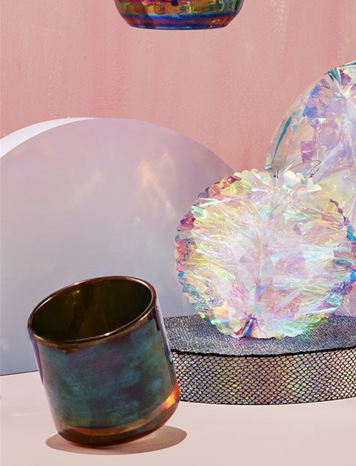 כוס לנר Cosmic Iridescent