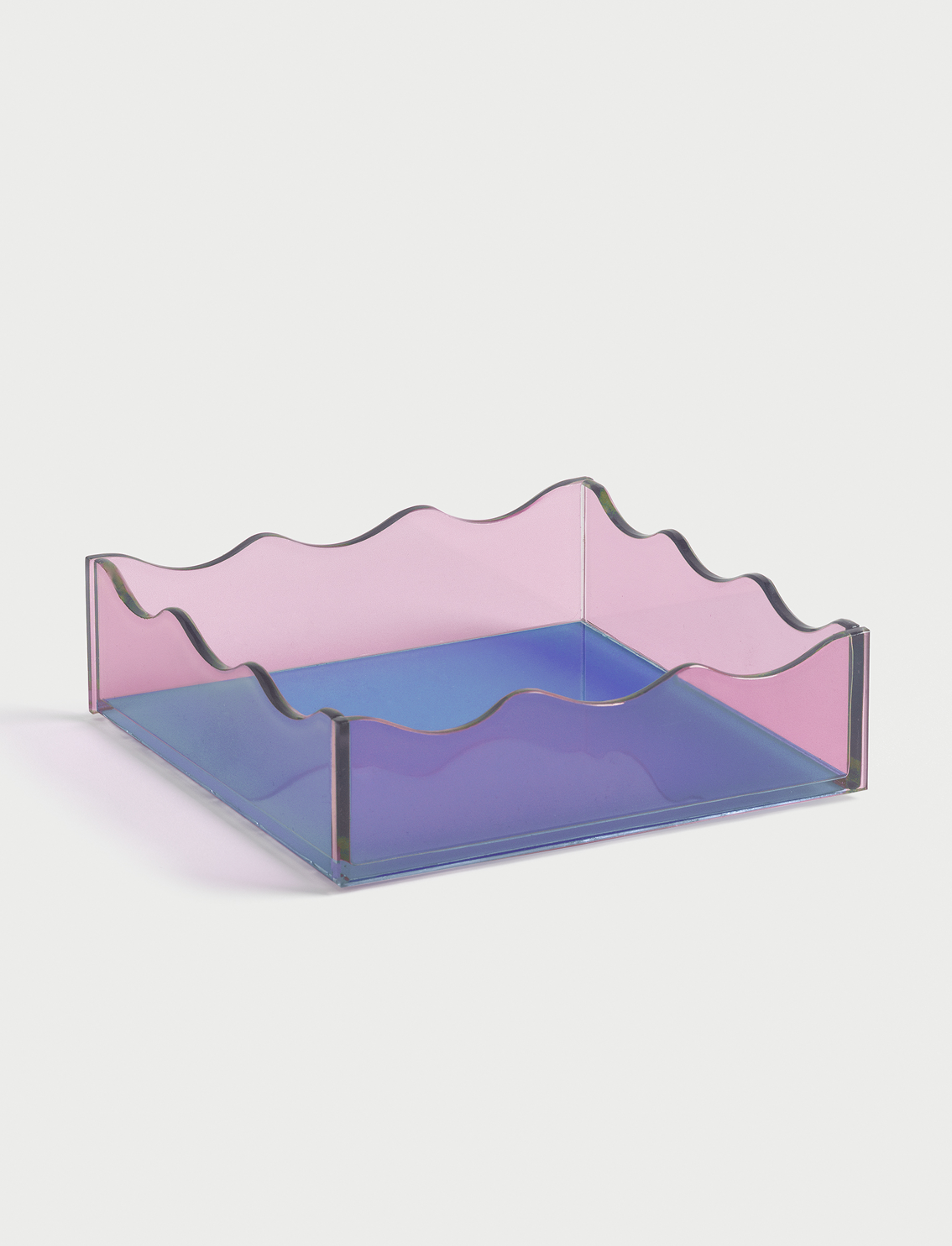 מגש זכוכית קטן Wobbly