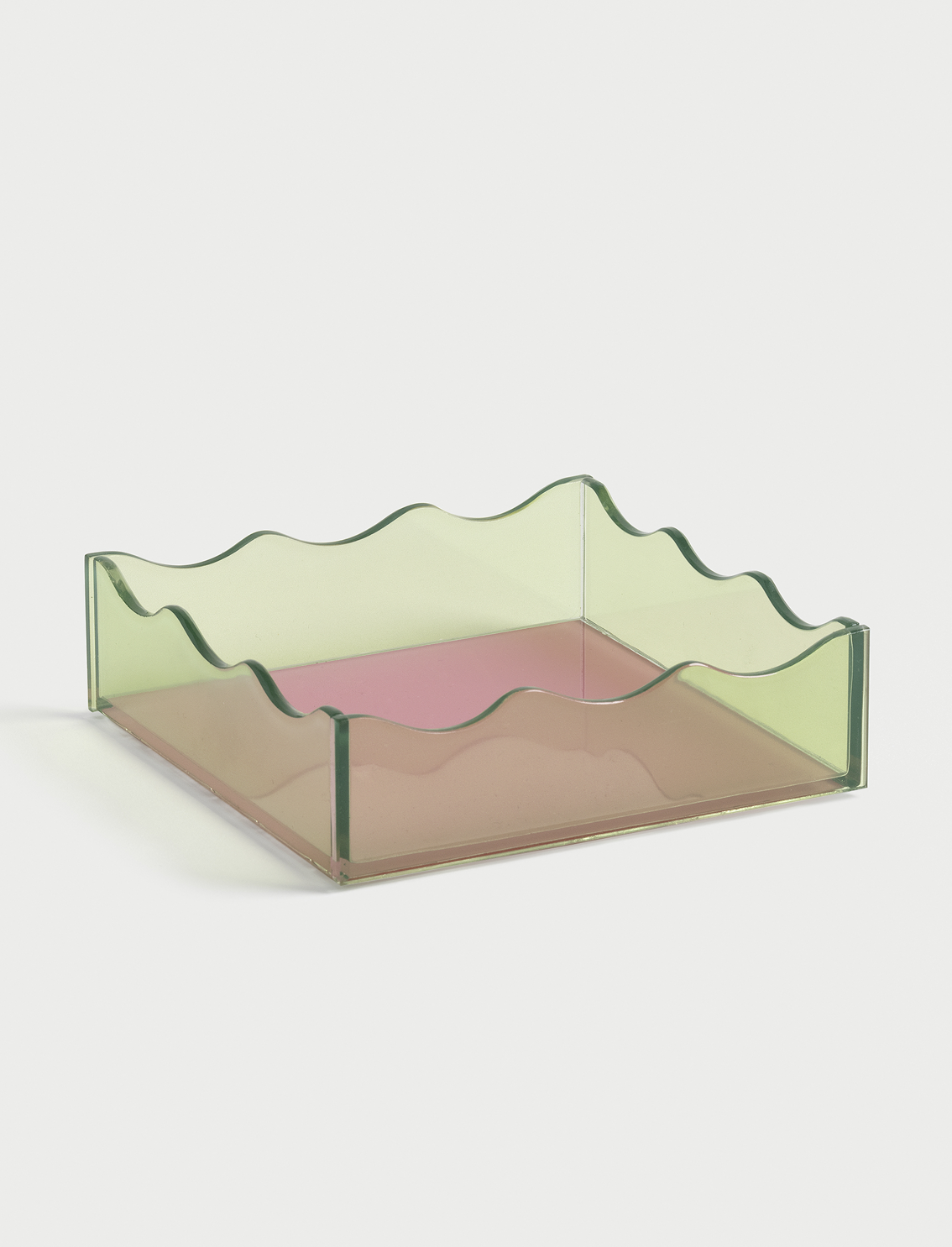 מגש זכוכית קטן Wobbly