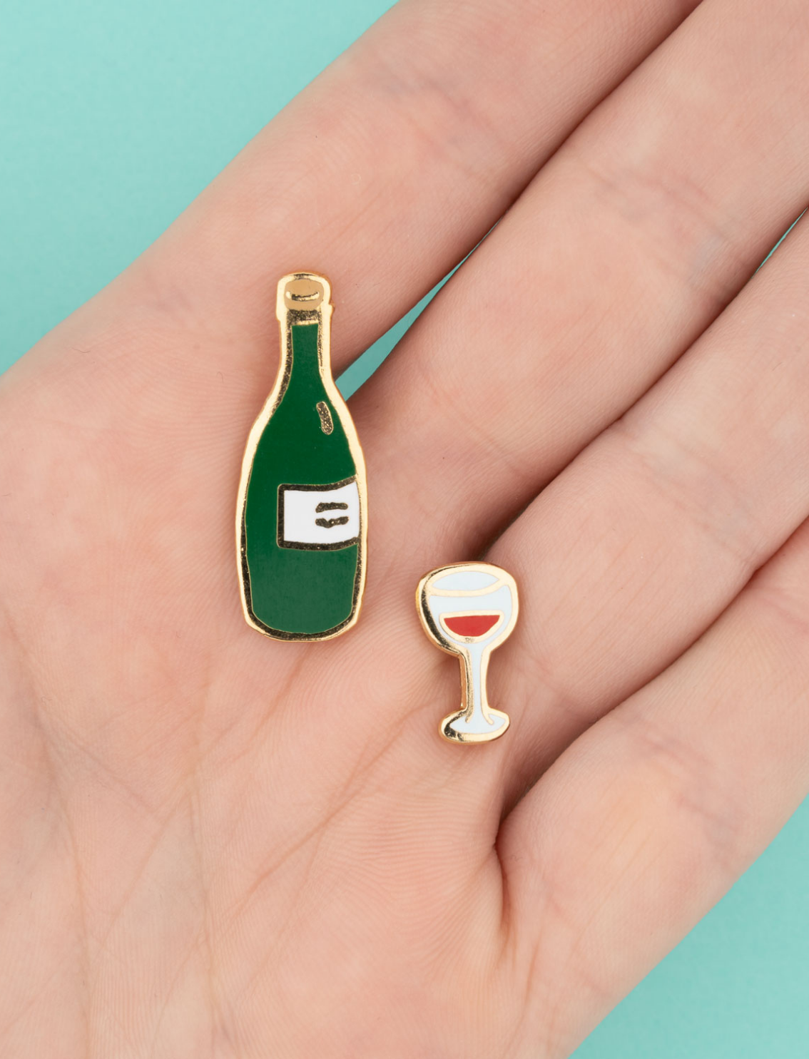 סט סיכות דש Wine