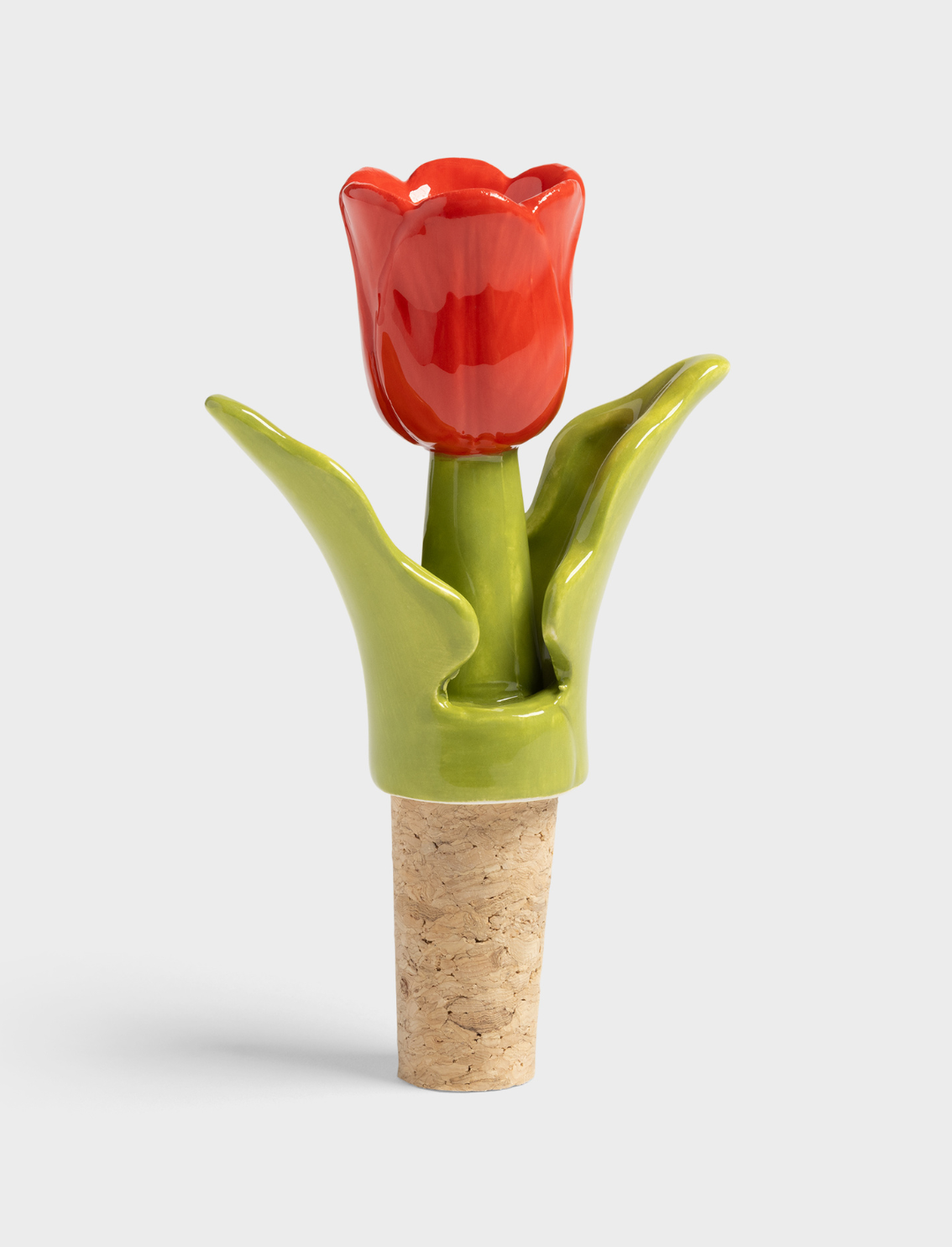 פקק לבקבוק יין Red Tulip