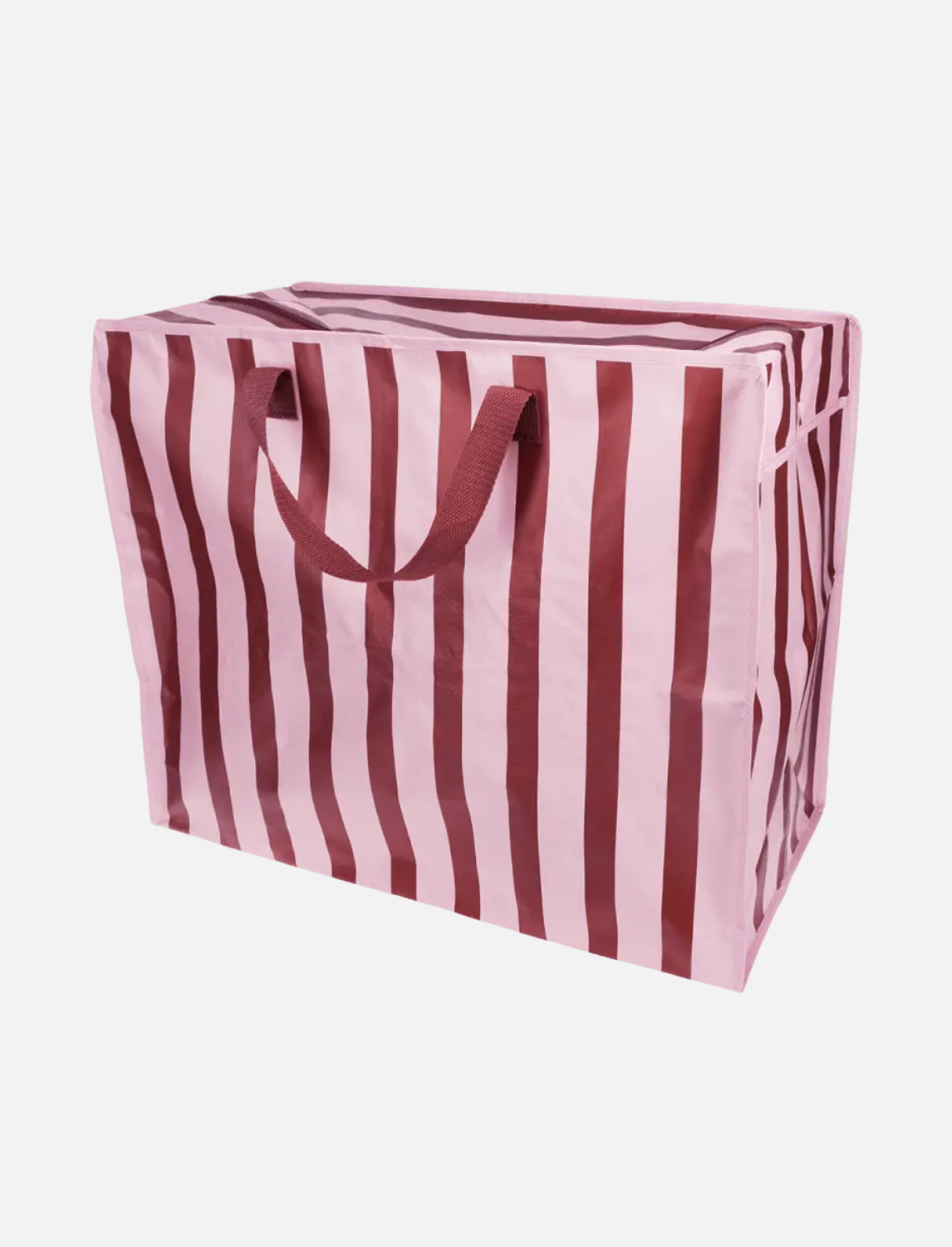 תיק אחסון ענק Pink & Brown Stripes