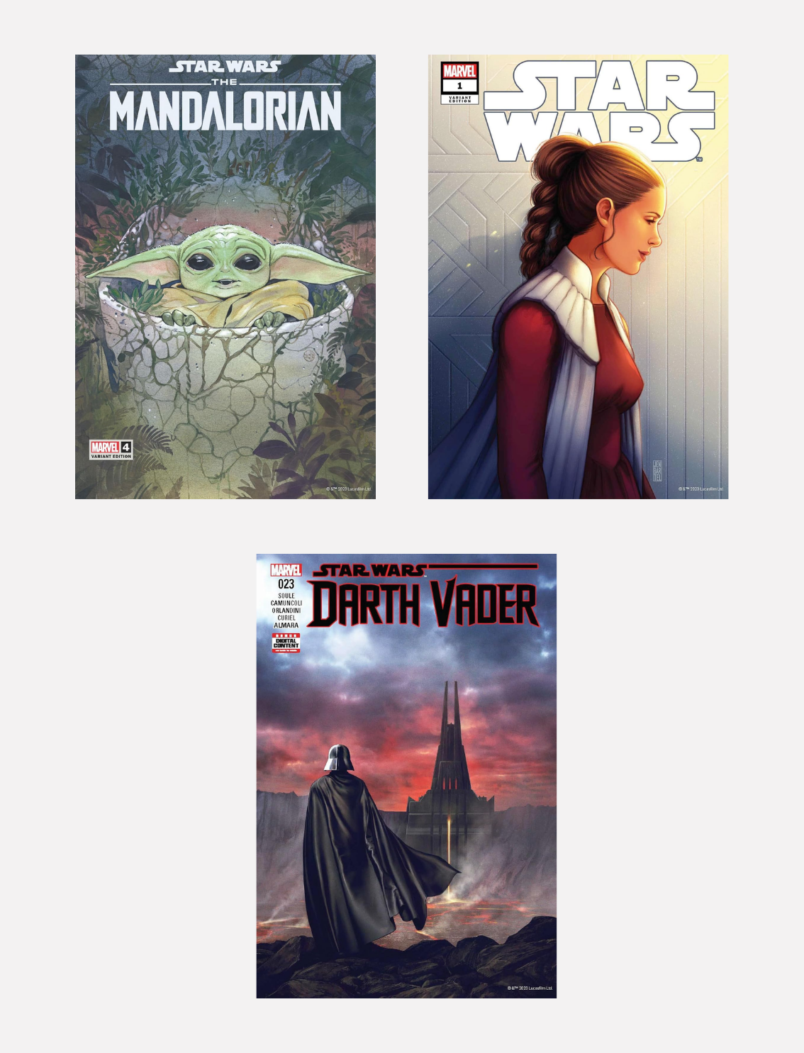 מארז 100 גלויות Star Wars: Collectible Comic Book Covers