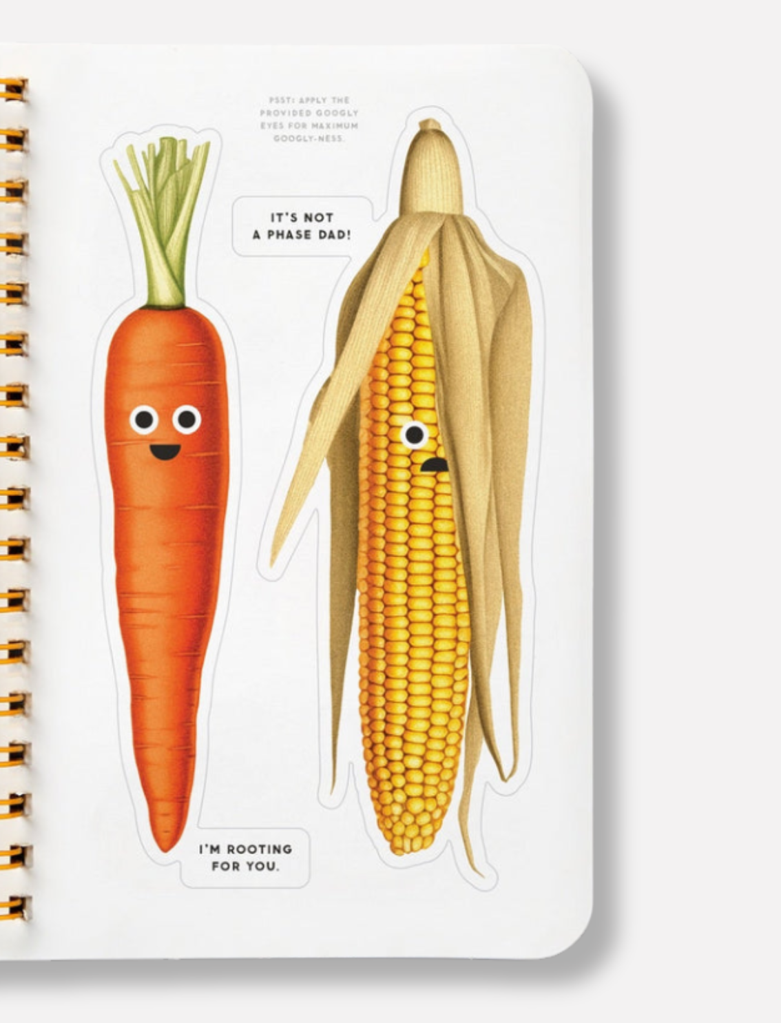 חוברת מדבקות Googly Food