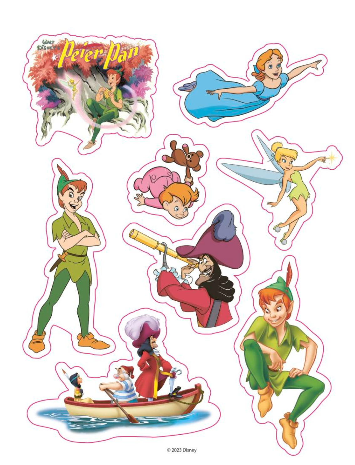 ספר מדבקות: The Disney Sticker Anthology