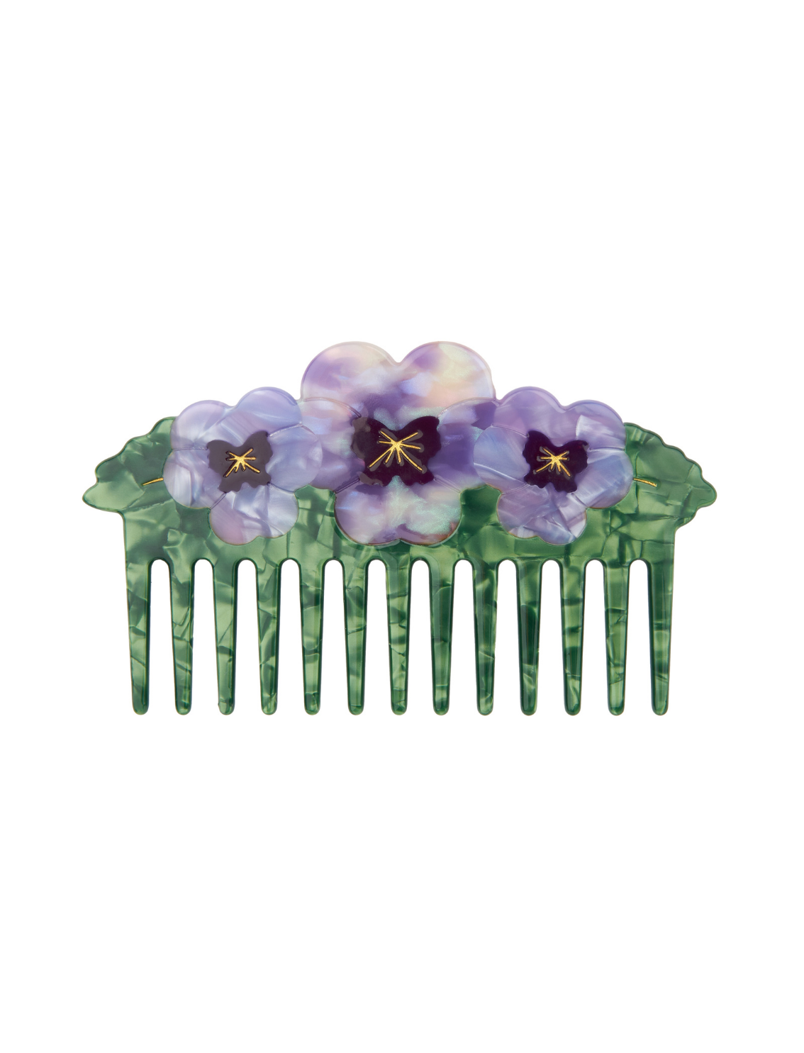 מסרק Purple Pansy