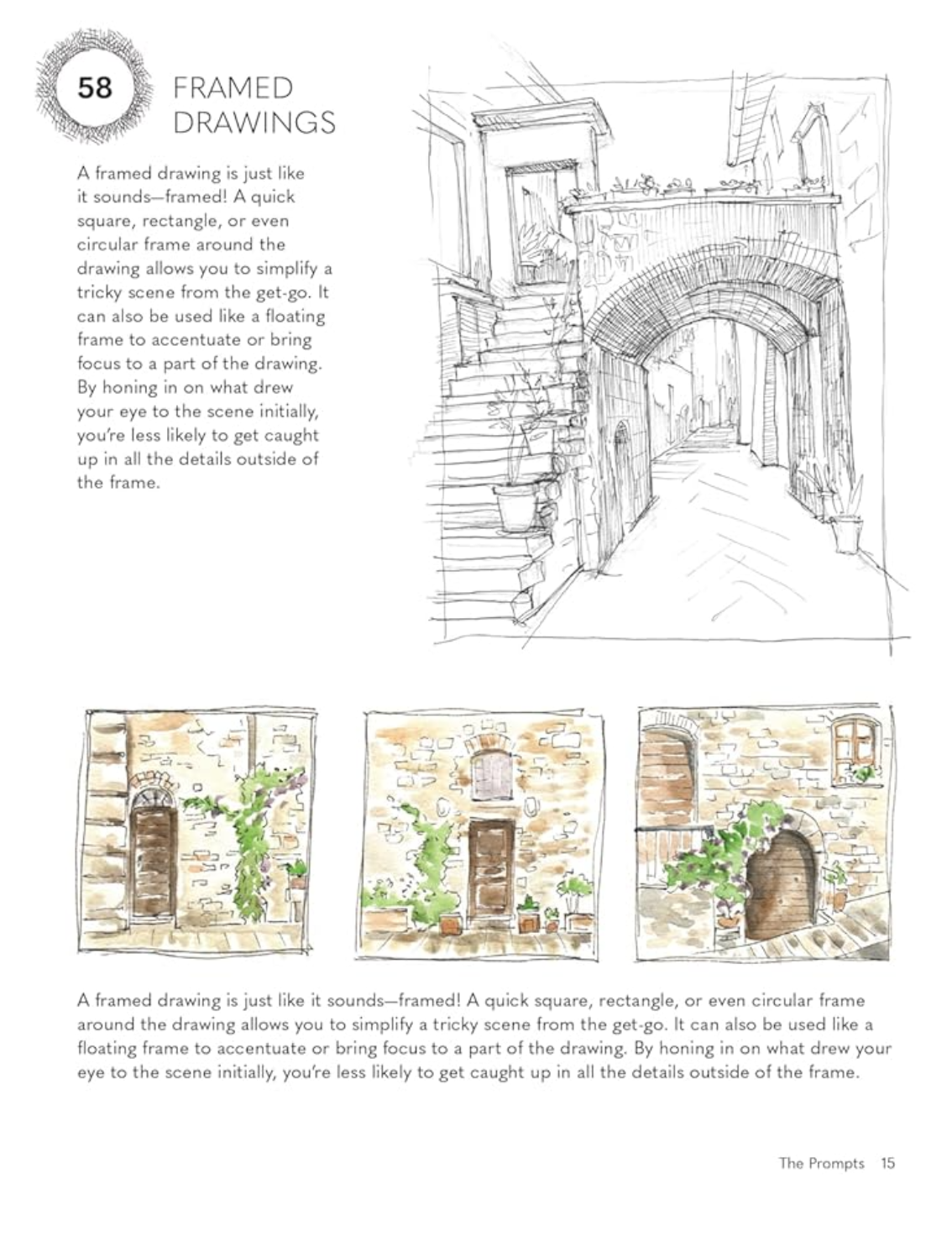 ספר יצירה: Pocket Prompts Drawing