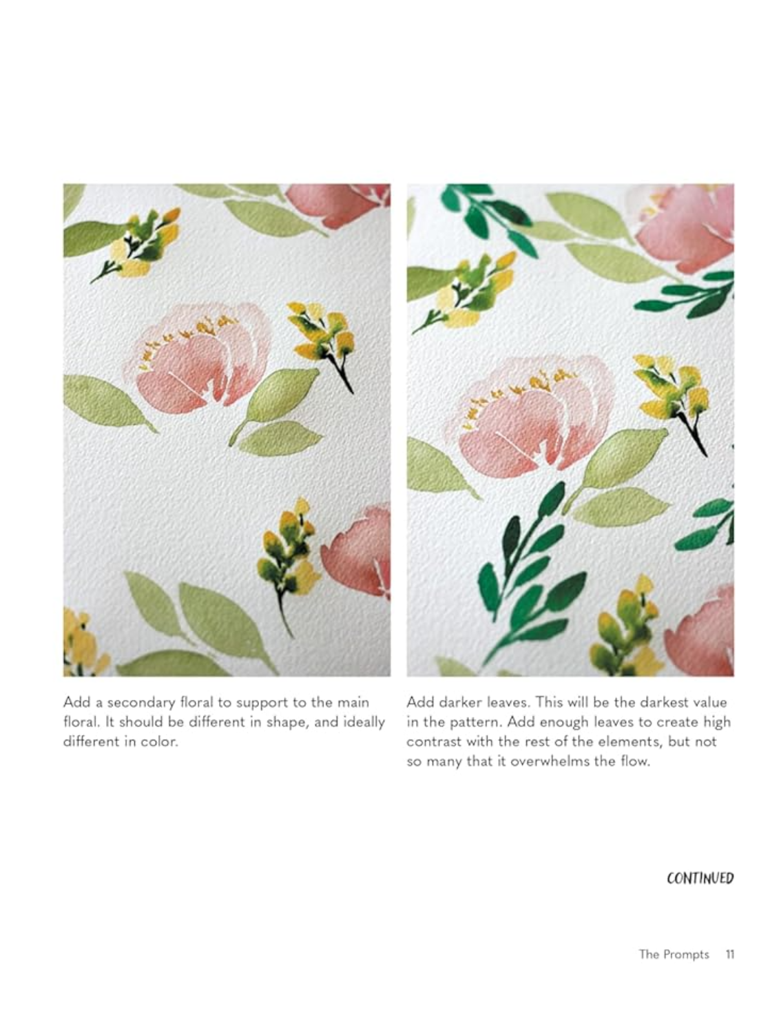 ספר יצירה: Pocket Prompts Watercolor