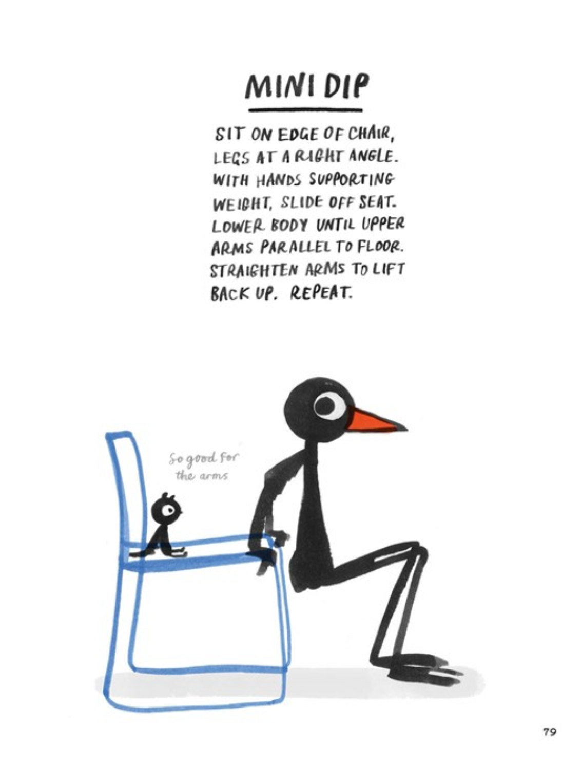 ספר התעמלות How to Be a Fit Bird