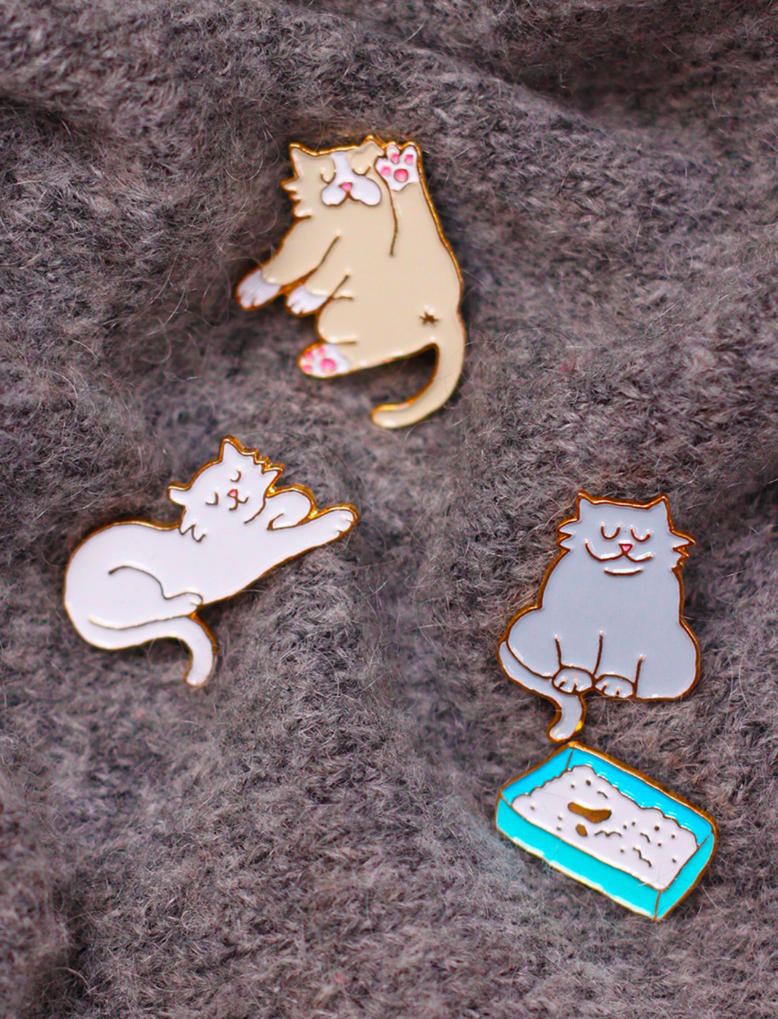 סיכת דש Soft Cat