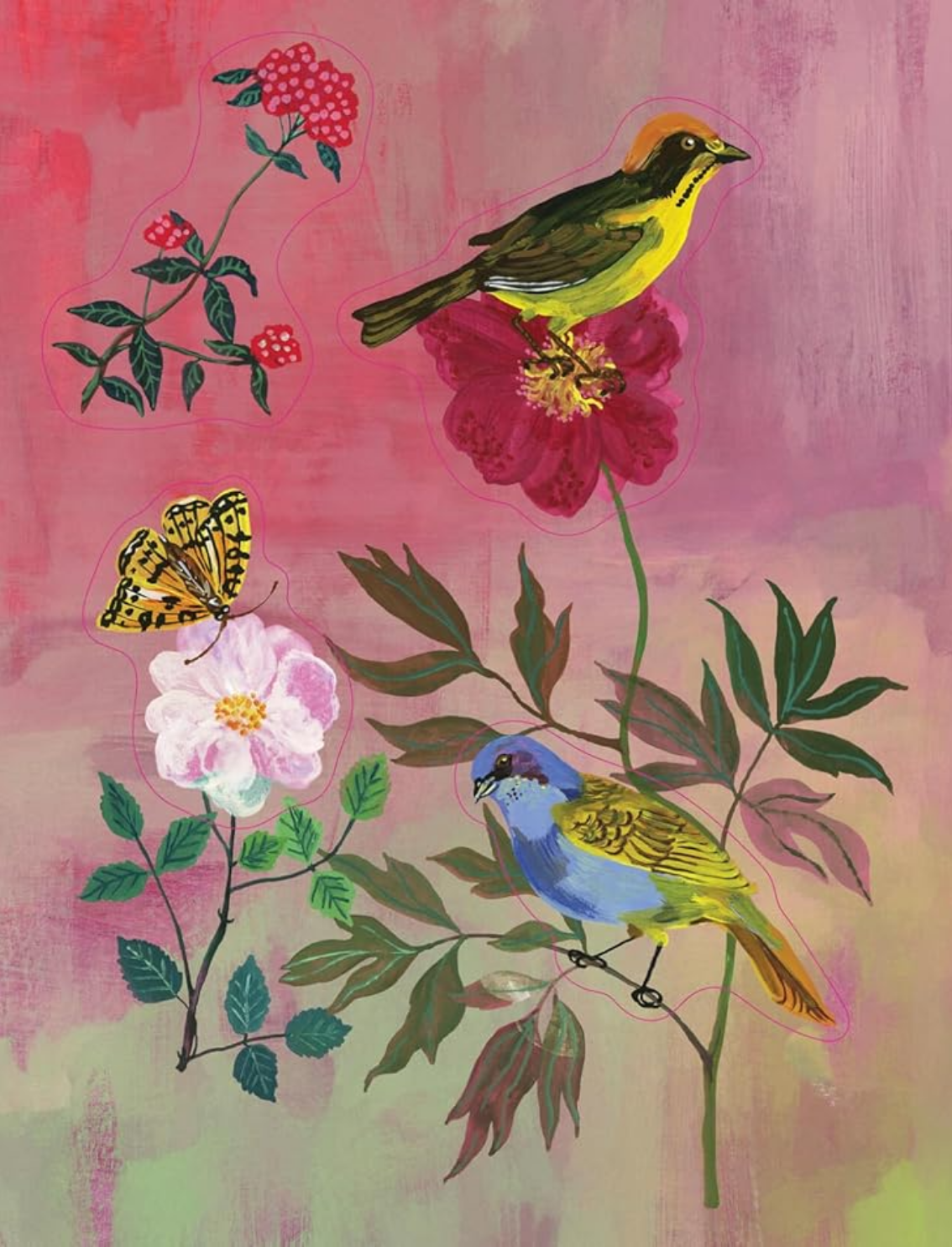 ספר מדבקות מאוירות Nathalie Lété