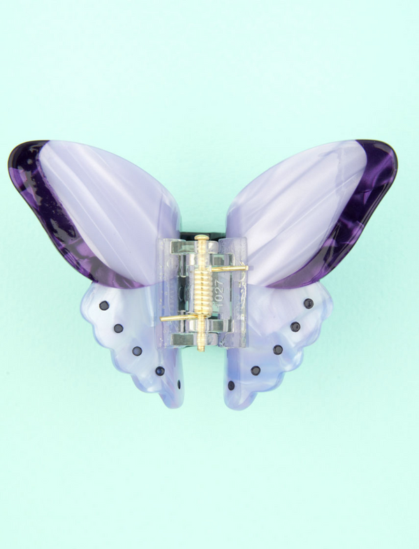 קליפס לשיער Purple Butterfly