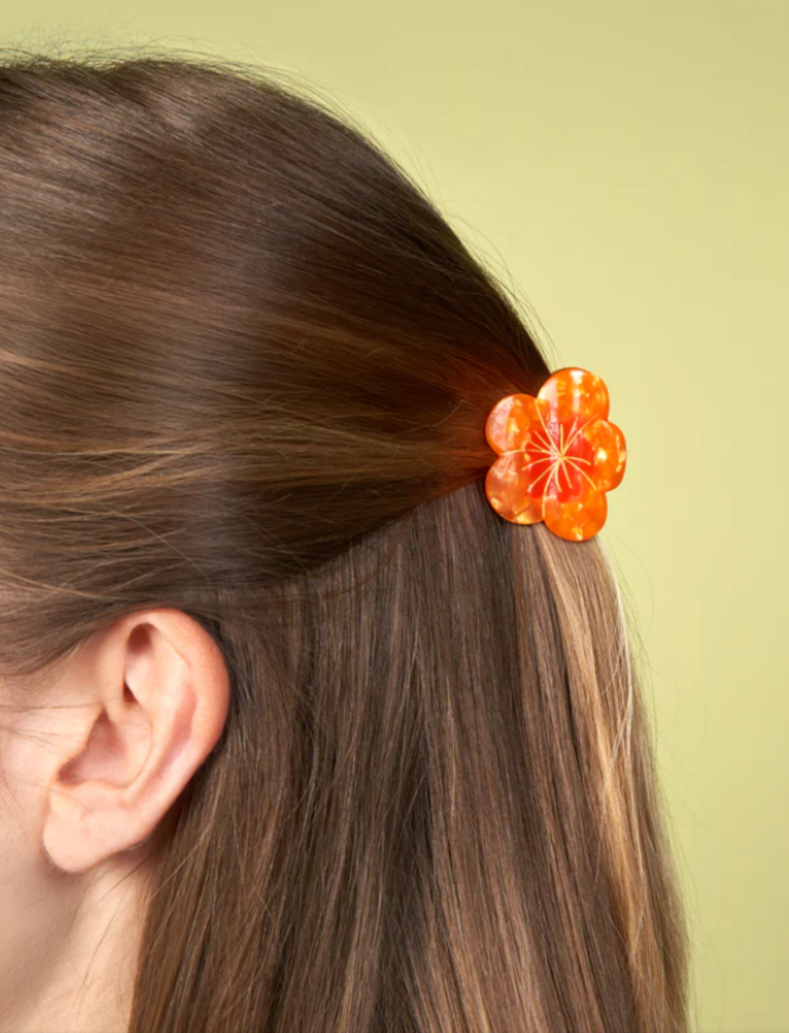 מיני קליפס לשיער Nasturtium