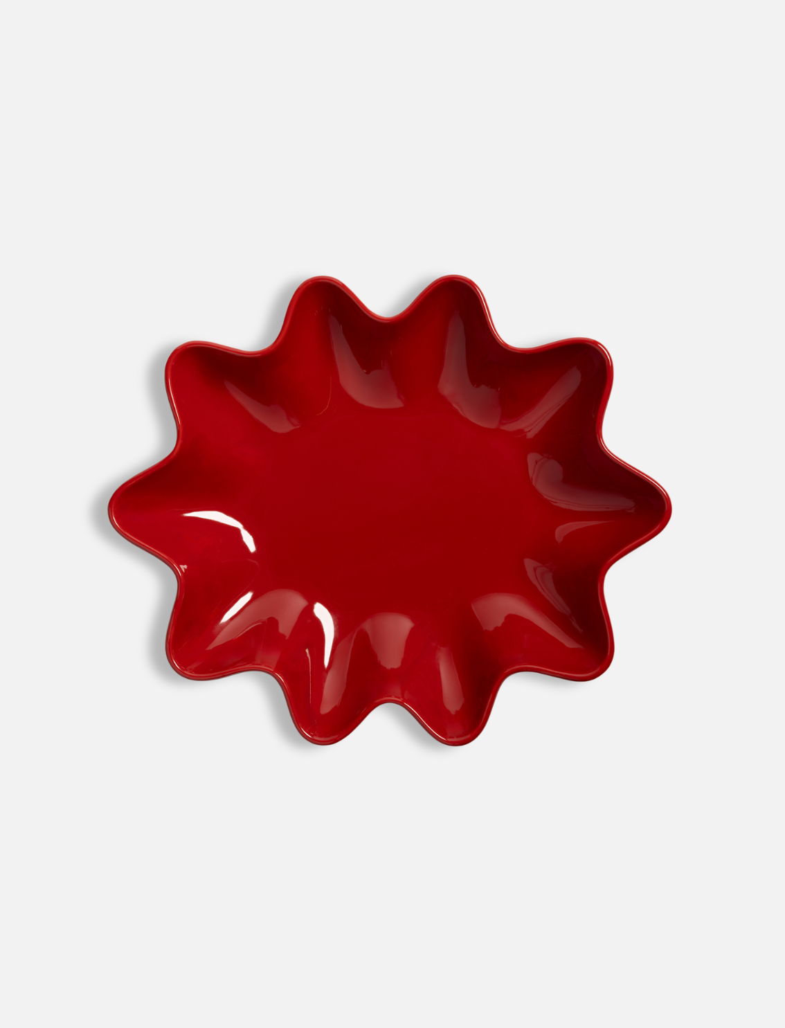 קערה Sun Oval Burgundy