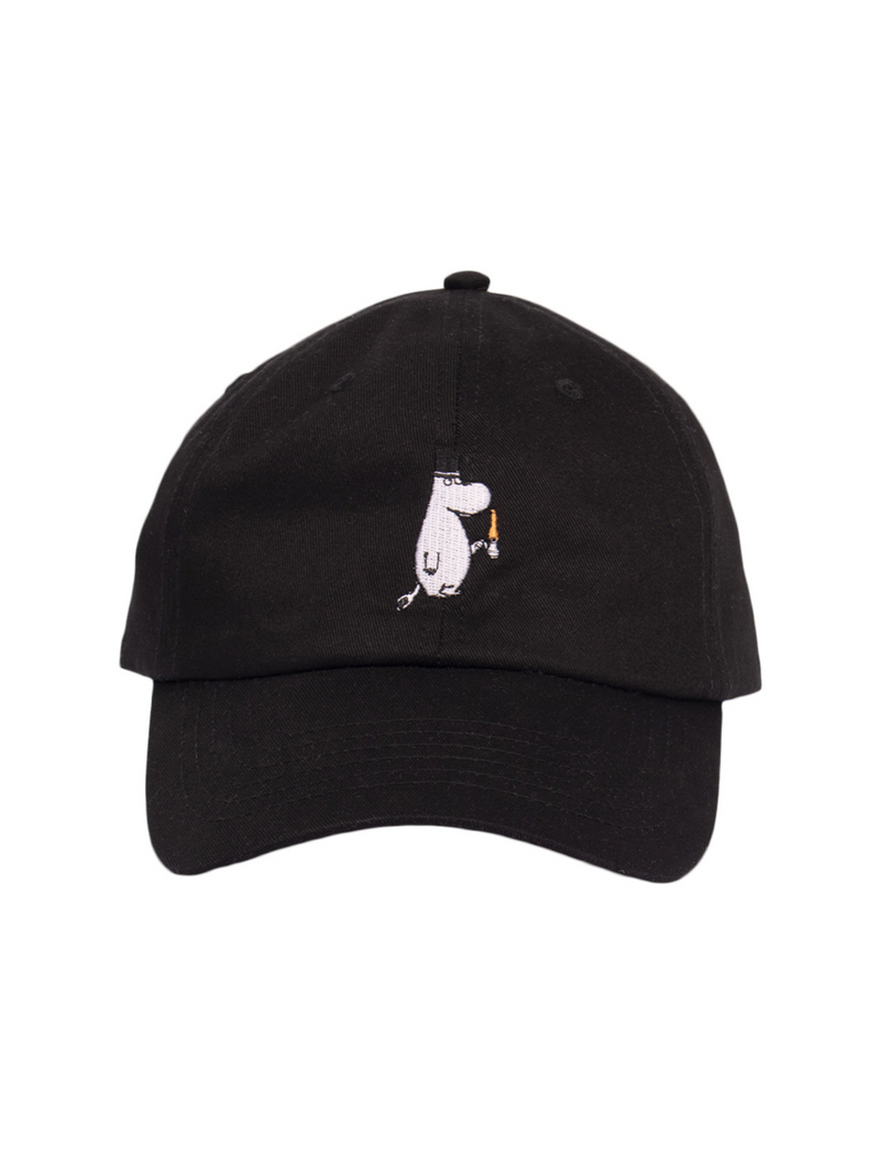 Moominpappa Cotton Cap Black Front