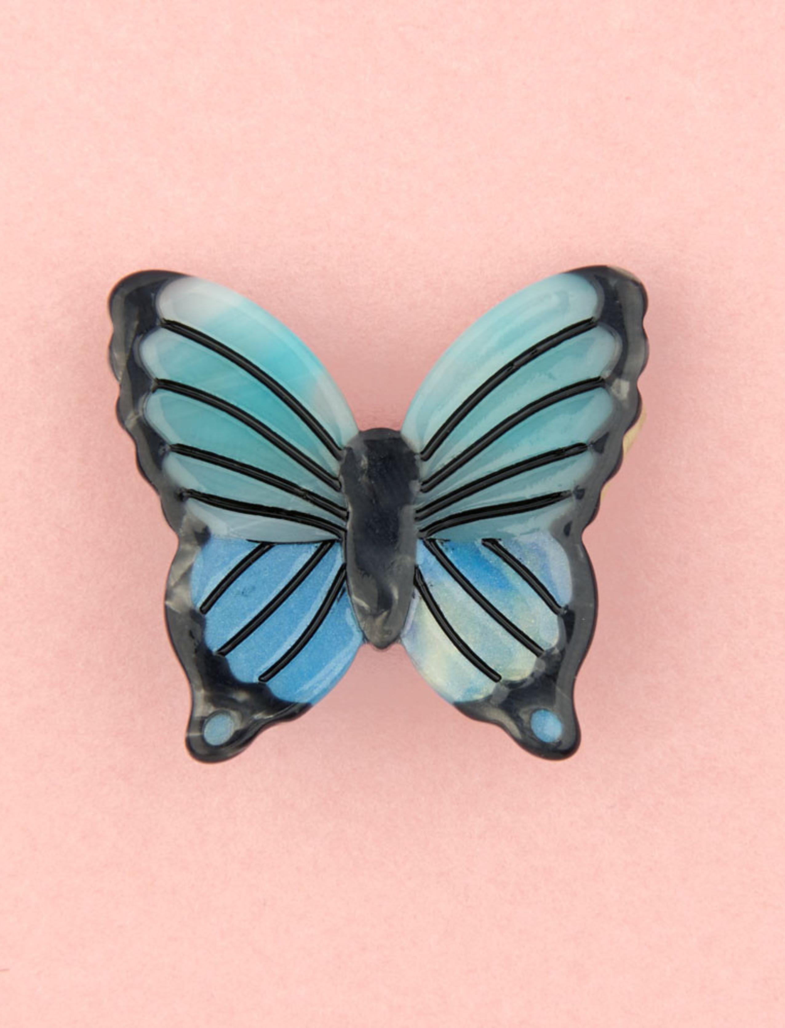 סיכה לשיער Blue Butterfly