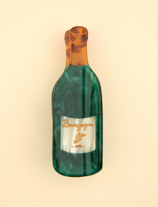 קליפס לשיער Wine Bottle