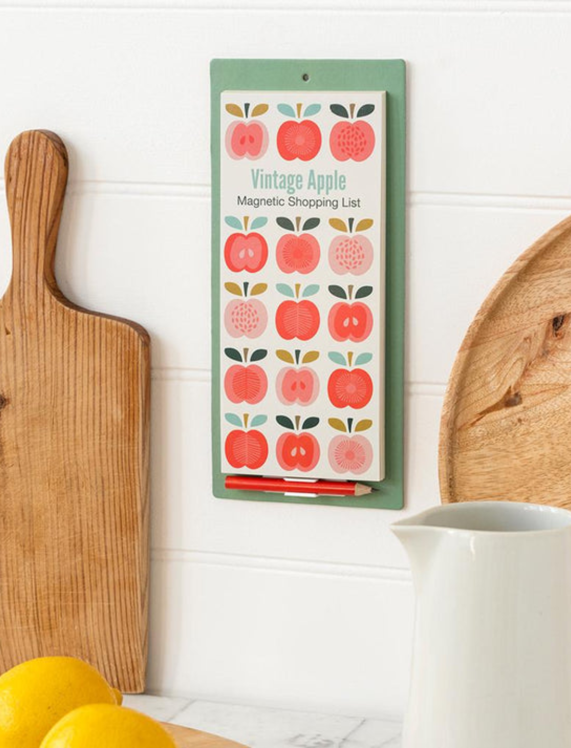 פנקס מגנטי Vintage Apples