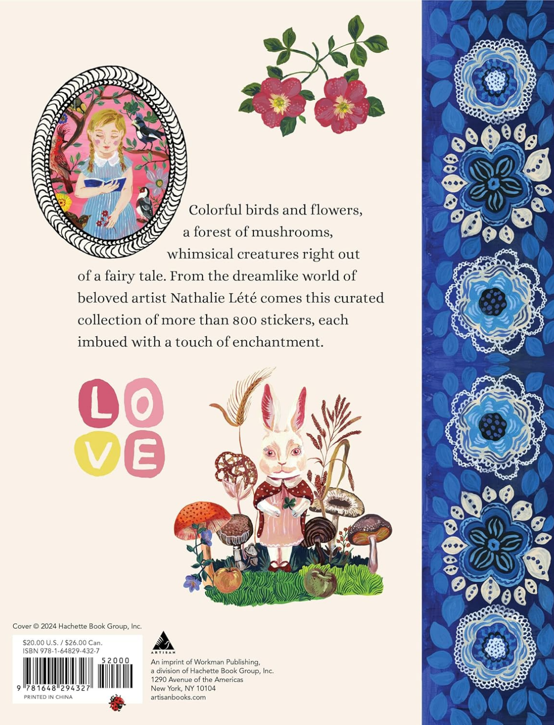 ספר מדבקות מאוירות Nathalie Lété