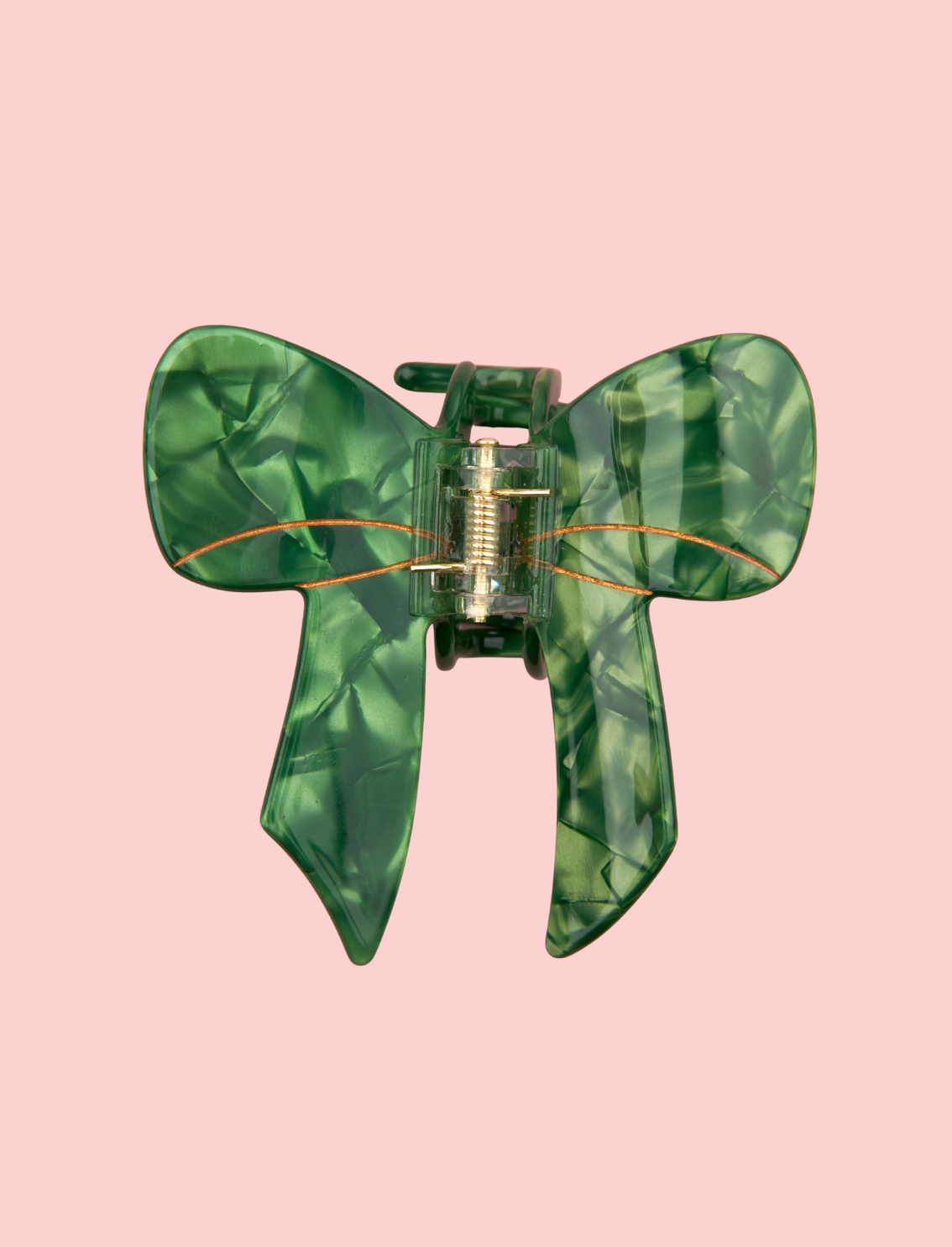 קליפס לשיער Green Bow
