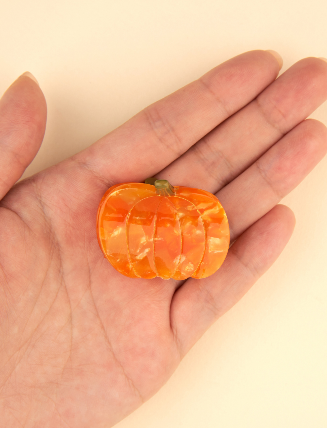 מיני קליפס לשיער Pumpkin