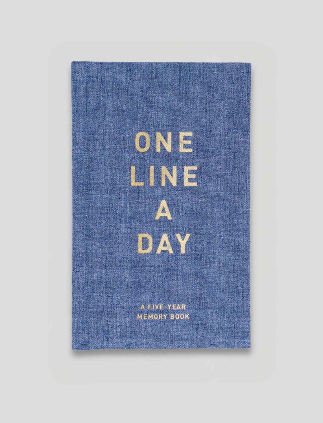 יומן 5 שנים 'One Line A Day' Denim