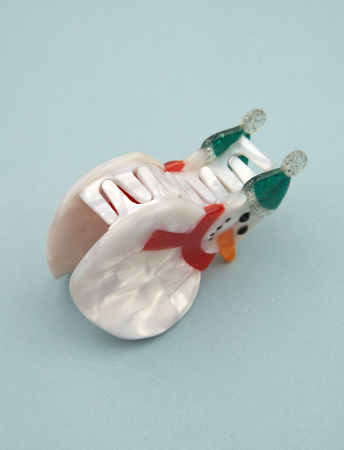 קליפס לשיער Snow Man