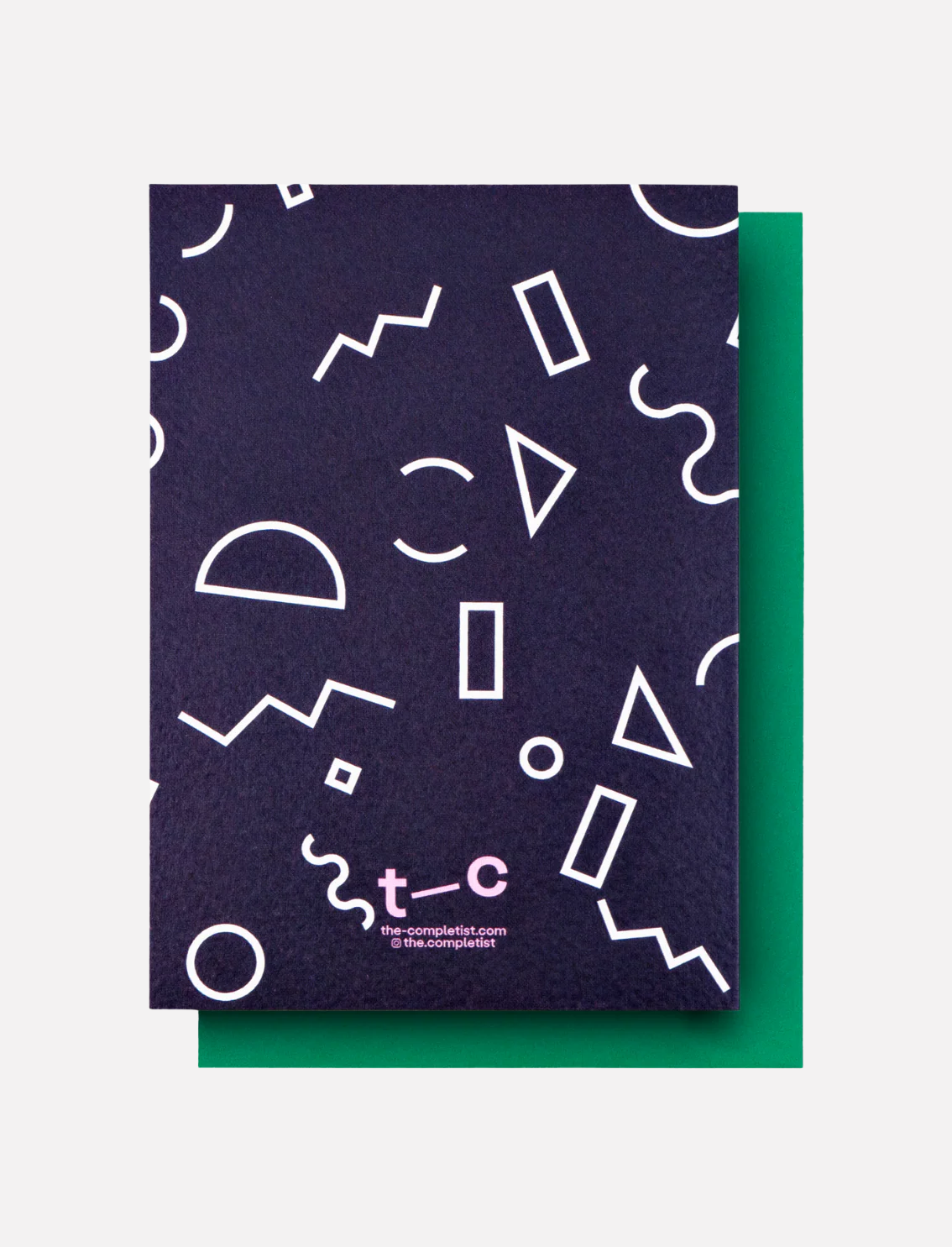 כרטיס ברכה Memphis Shapes