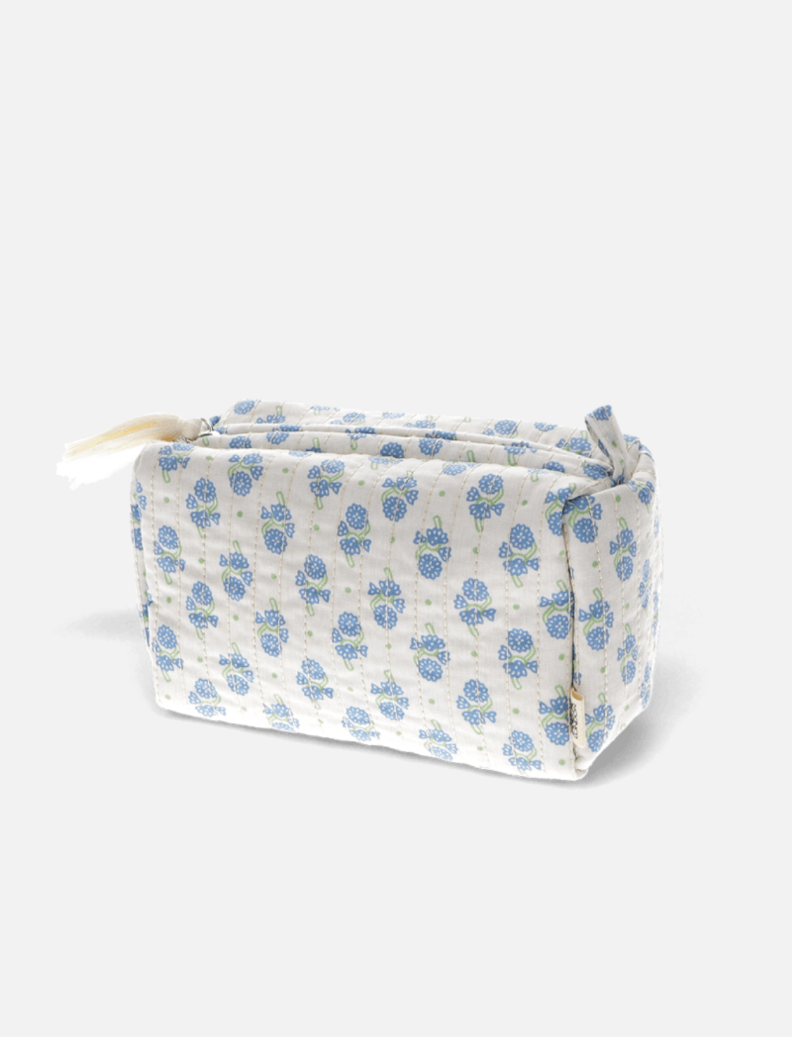 תיק איפור Quilted Cornflower