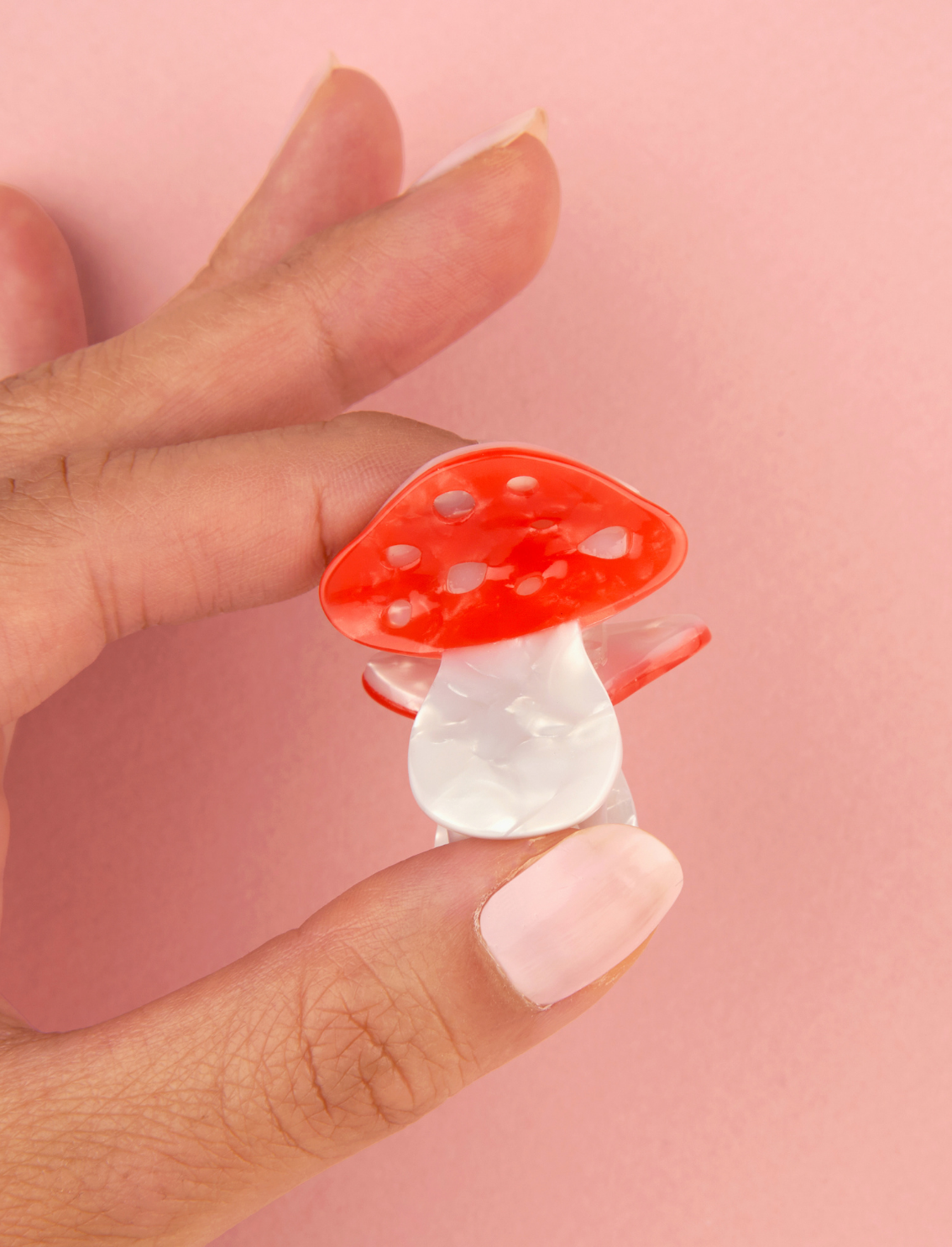 מיני קליפס לשיער Mushroom
