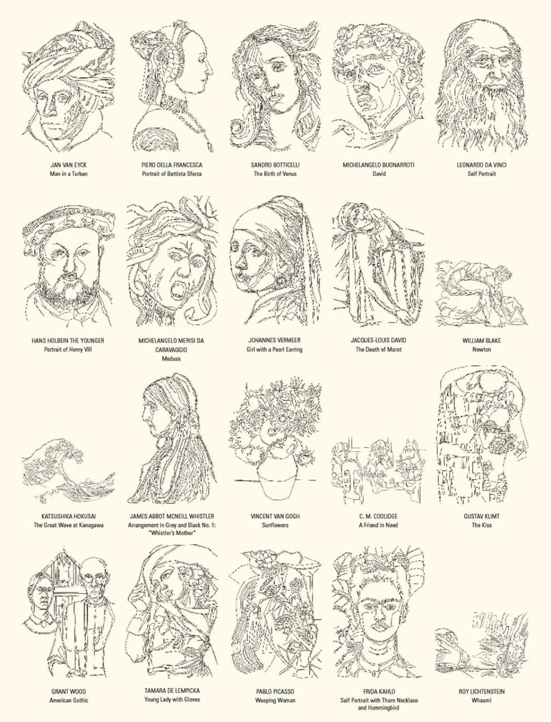 חוברת חבר את הנקודות Masterpieces