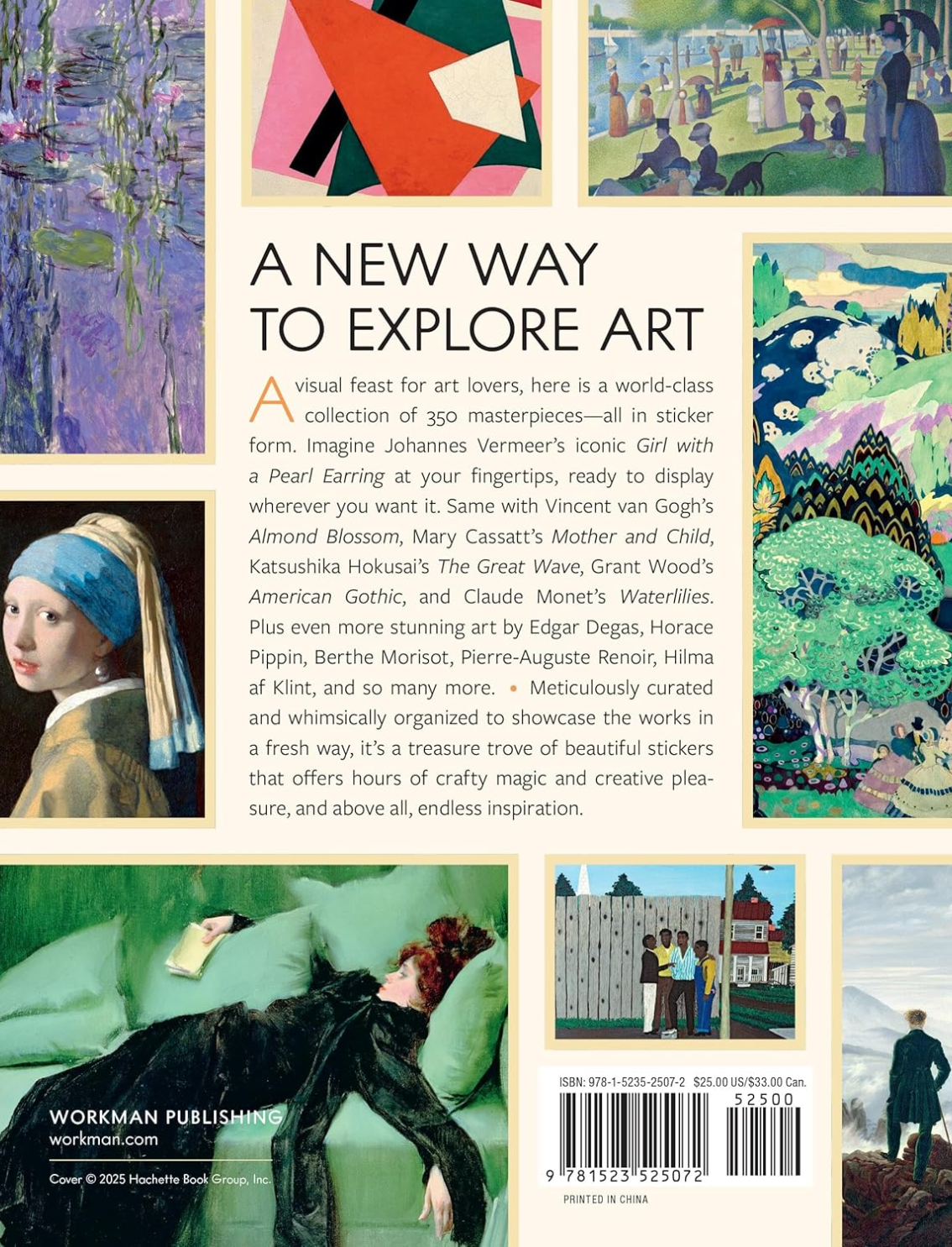 ספר מדבקות The Art Lover’s