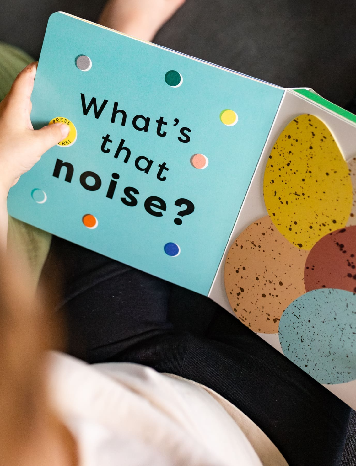 ספר מנגן What's That Noise? Moo!