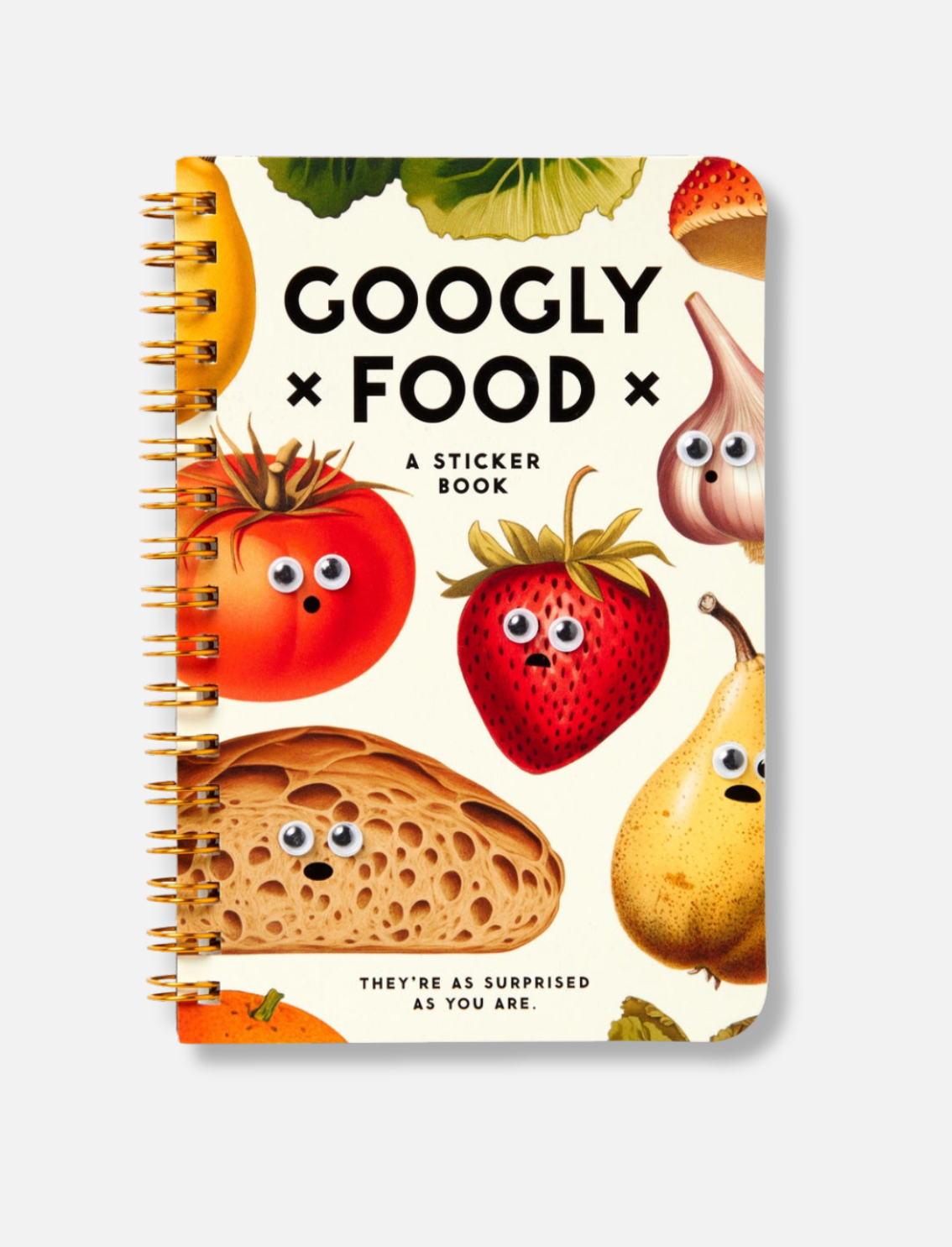 חוברת מדבקות Googly Food