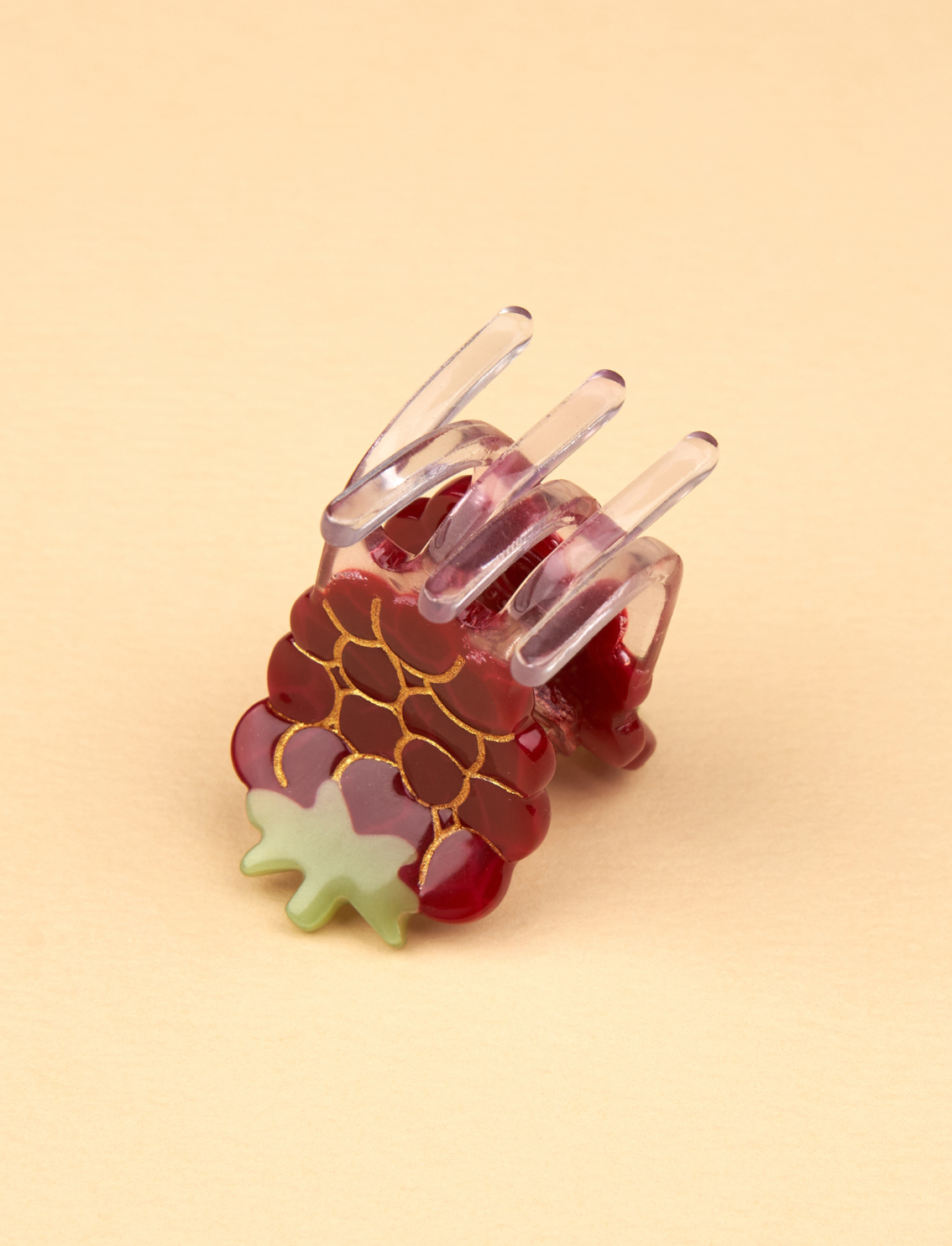 מיני קליפס לשיער Raspberry