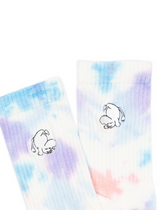 Moomin Woman Cotton Socks Retro Tie Dye