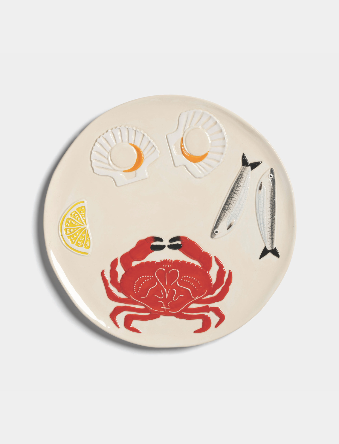 צלחת הגשה La Mer Crab